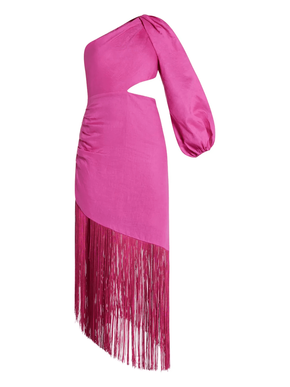 fringe-detailing midi dress - Image 1