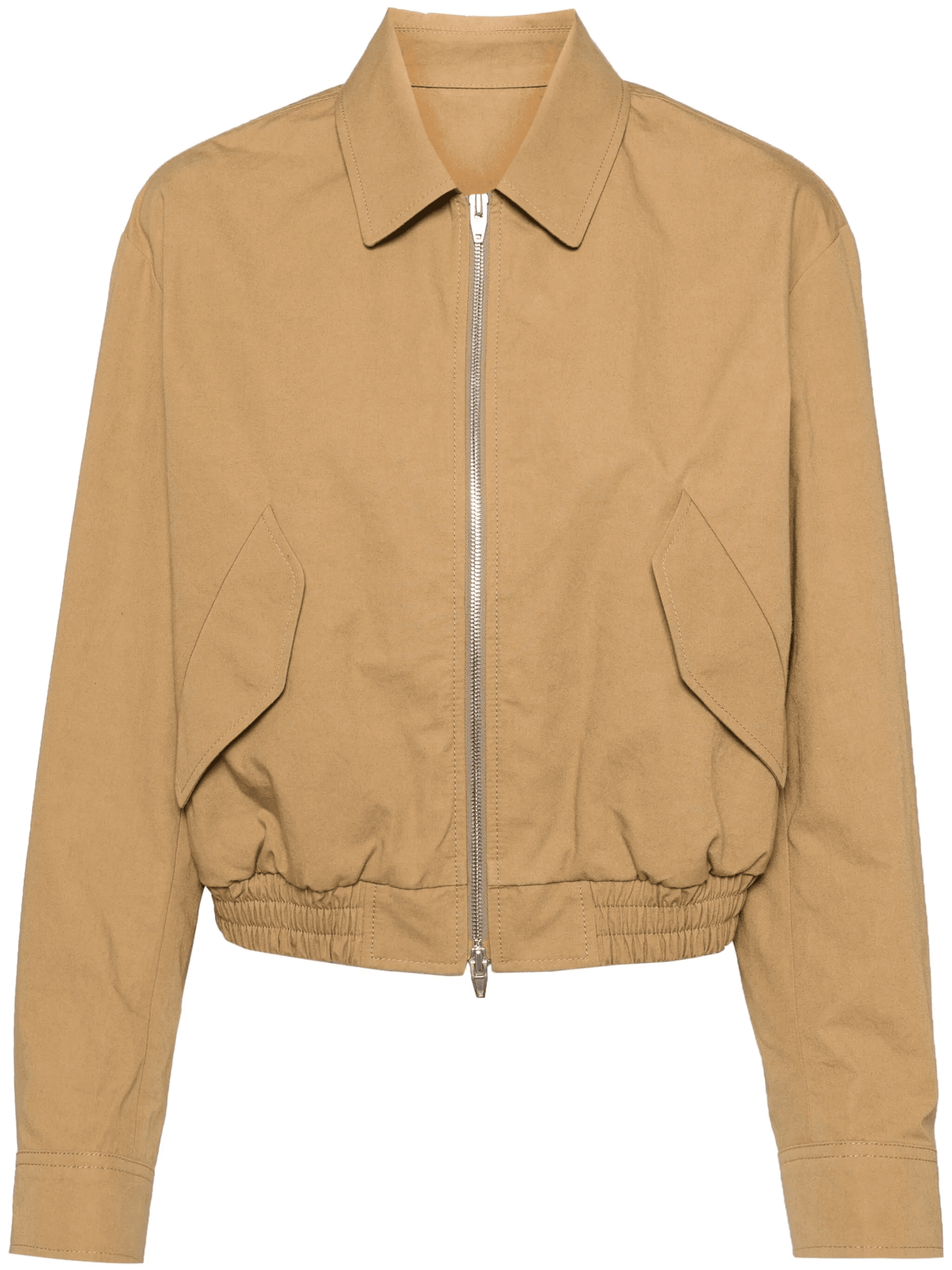 zip-up cotton jacket - Image 1
