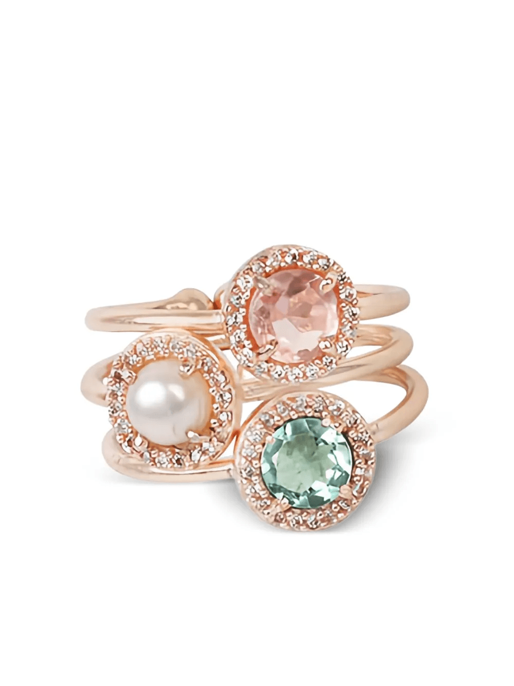 Candy Cabana pavé ring - Image 1