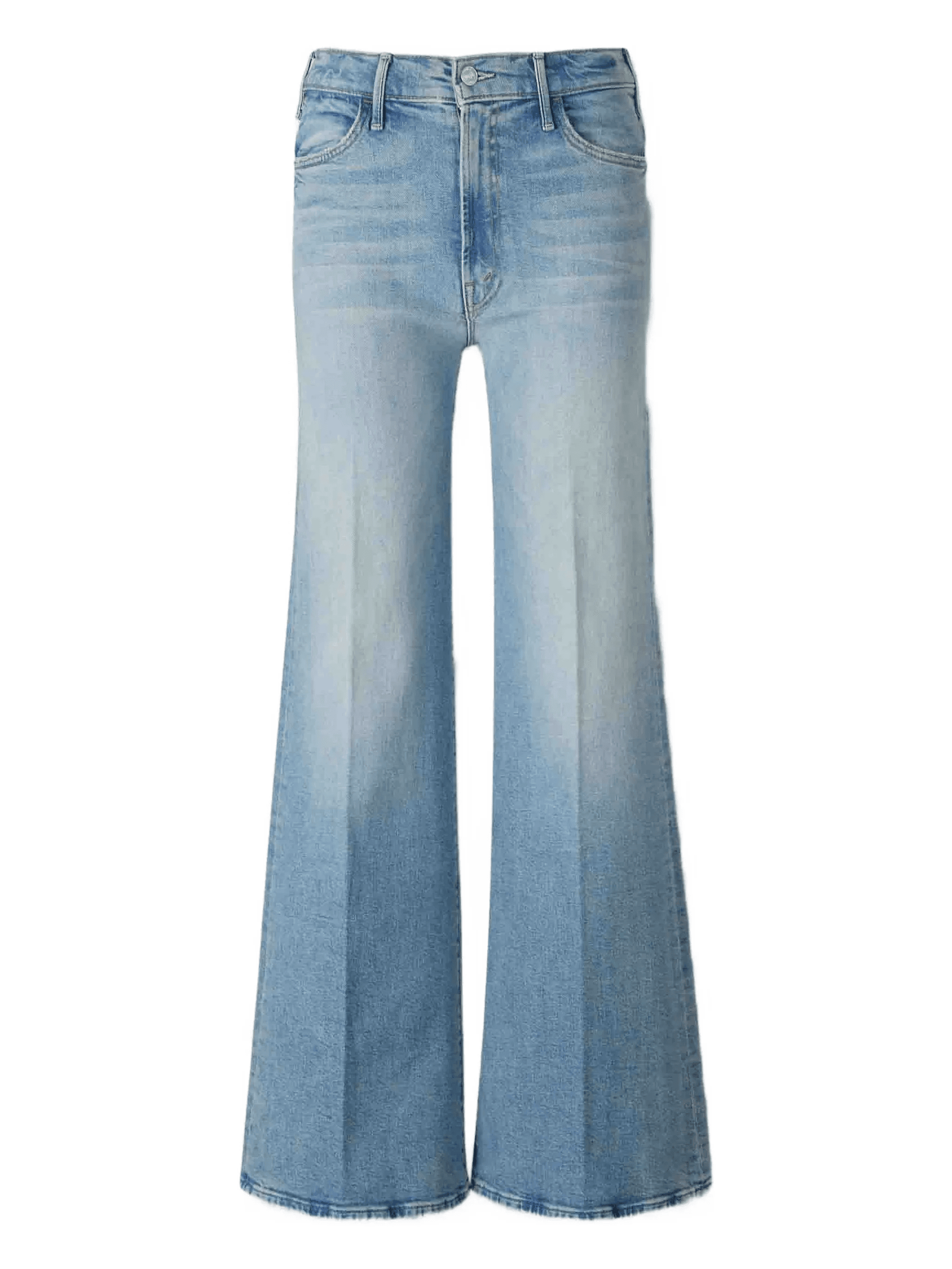 high-waist flared jeans - Image 1