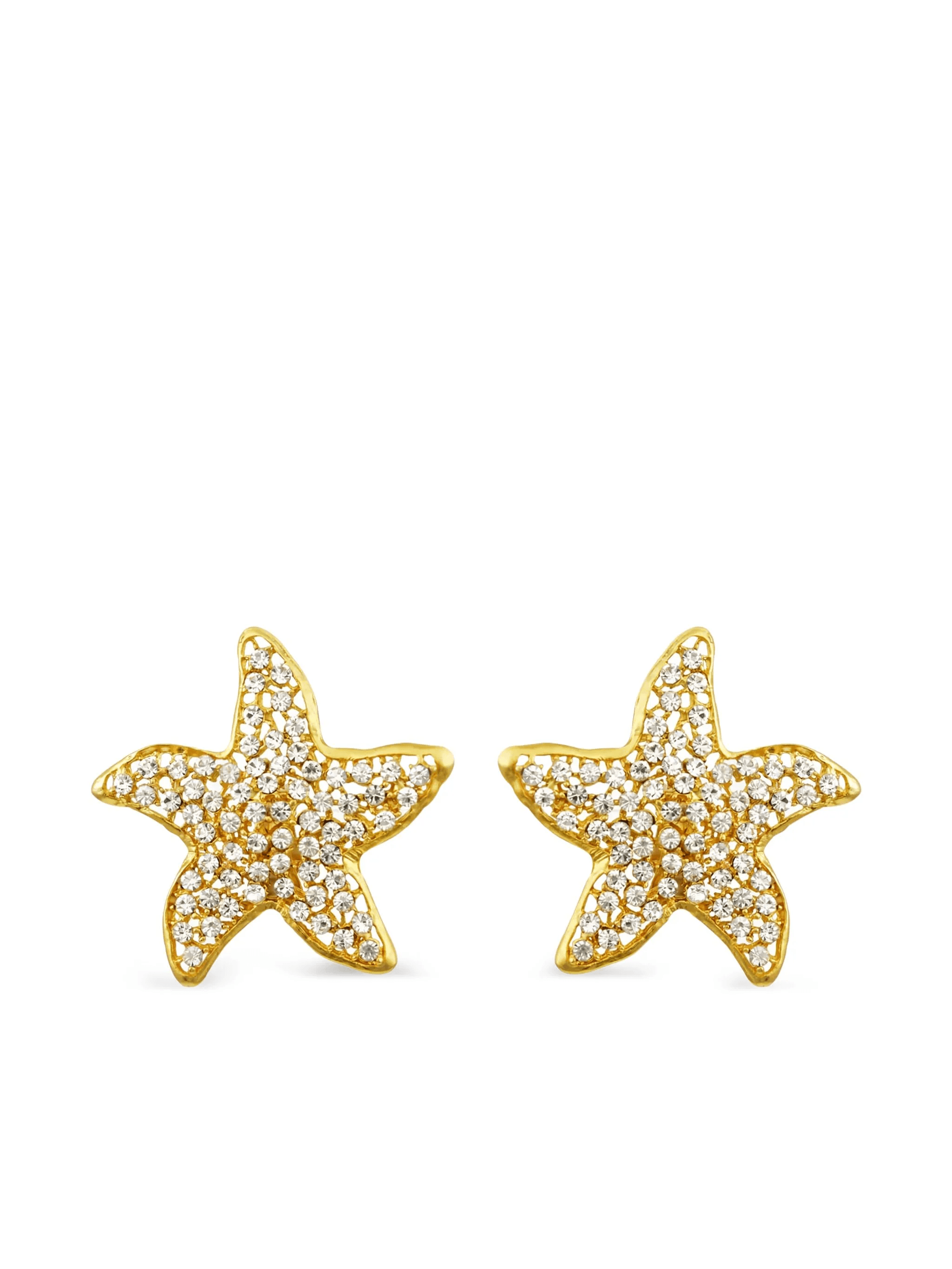 Madison star embellished earrings - Image 1