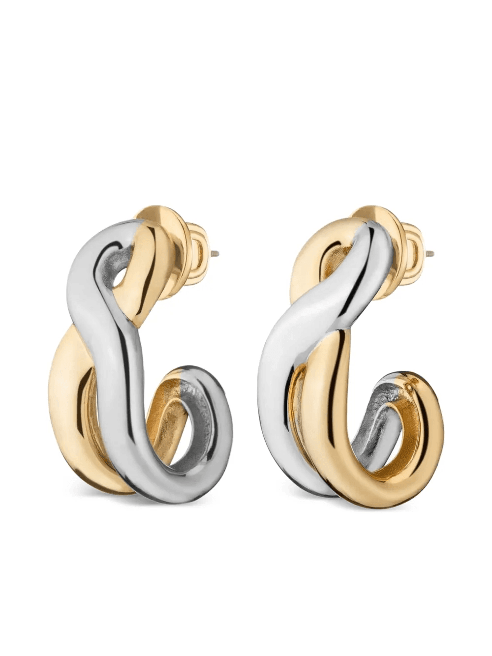 Odell twisted hoop earrings - Image 1