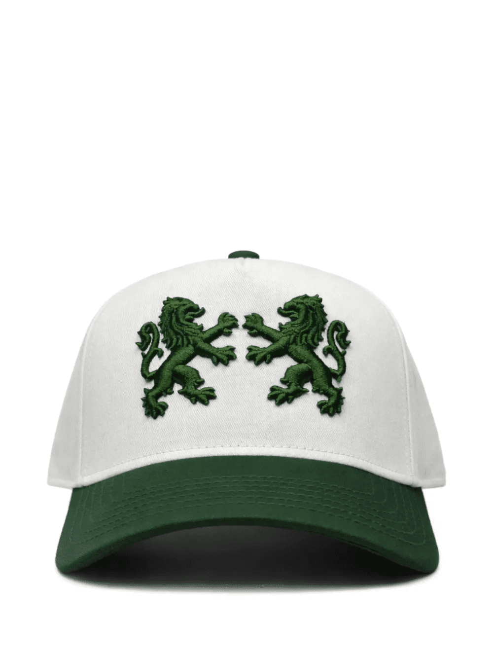 lion motif cotton hat - Image 1