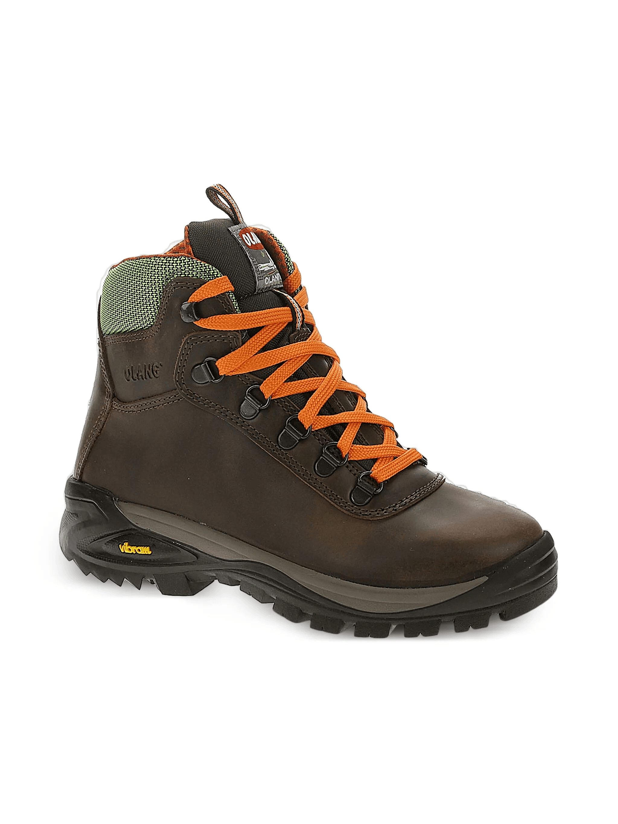 Logan leather lace-up boots - Image 1