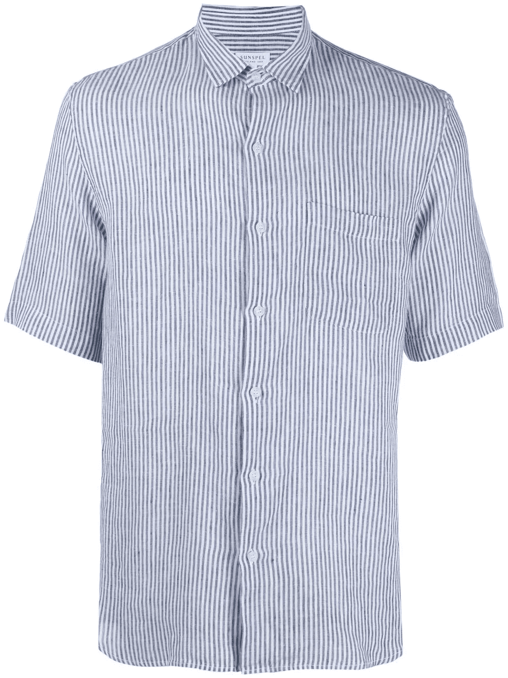 striped linen shirt - Image 1