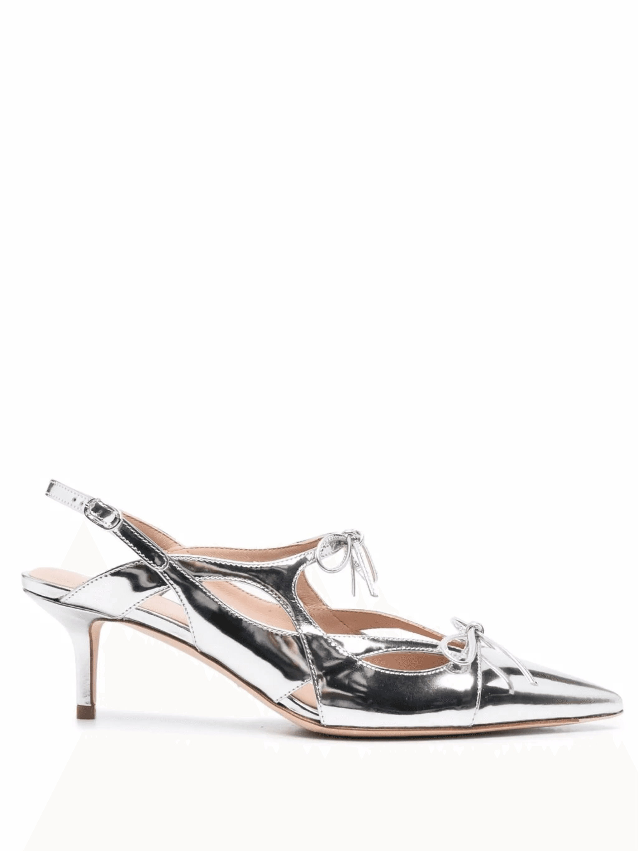 x Paula Cademartori Cinderella leather pumps - Image 1
