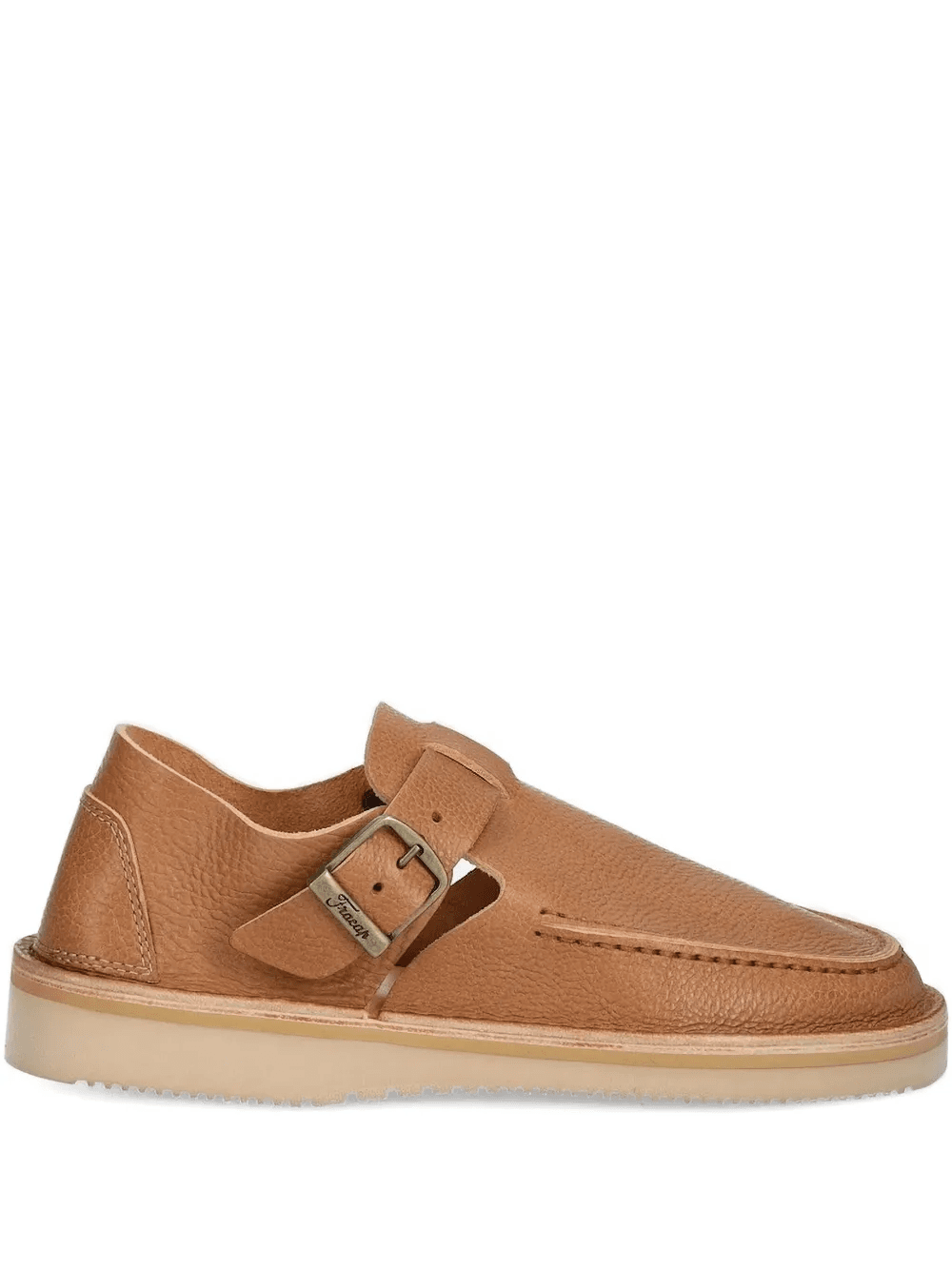 buckle leather loafers - Image 1