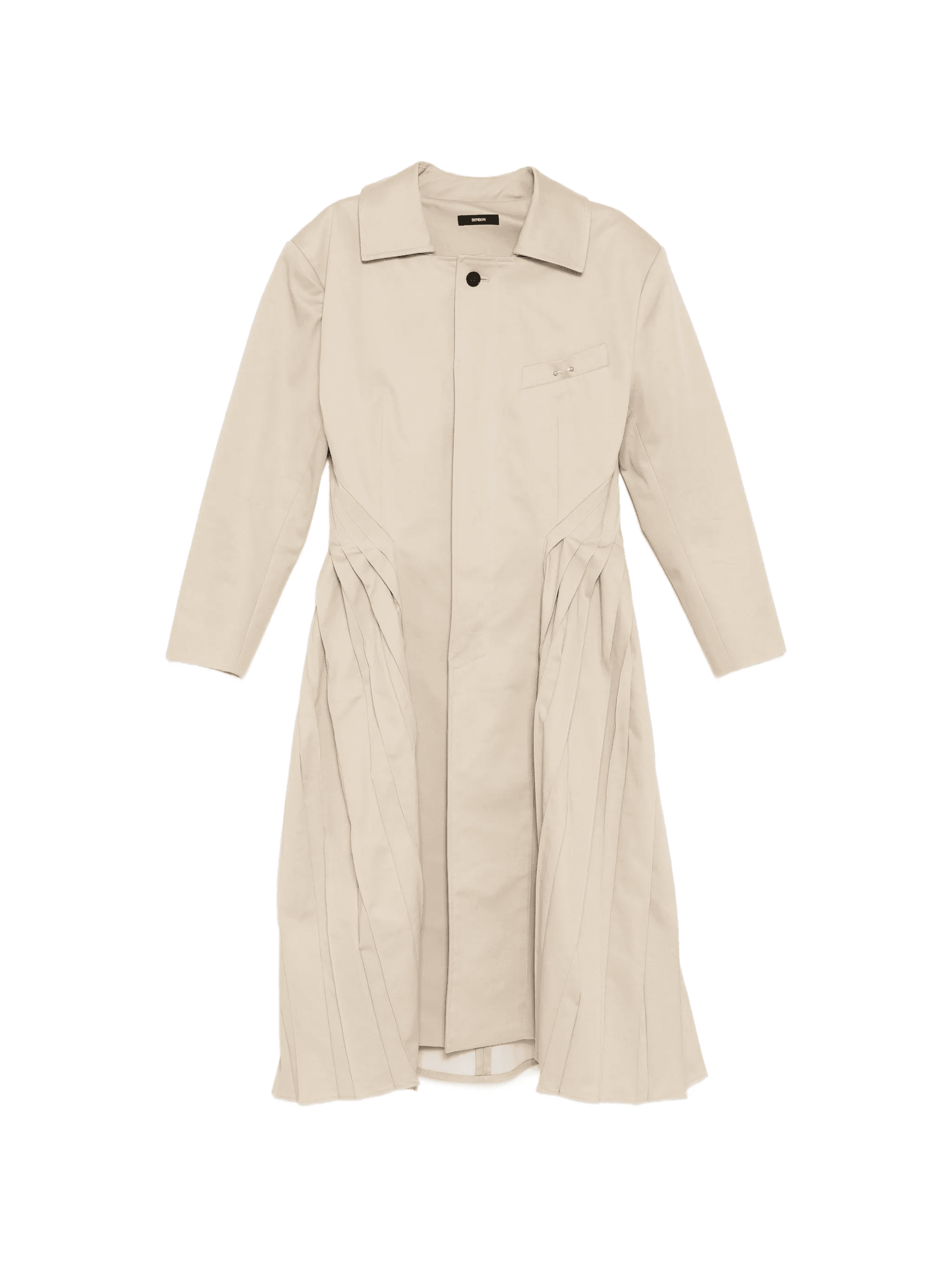 pleated coat - Image 1