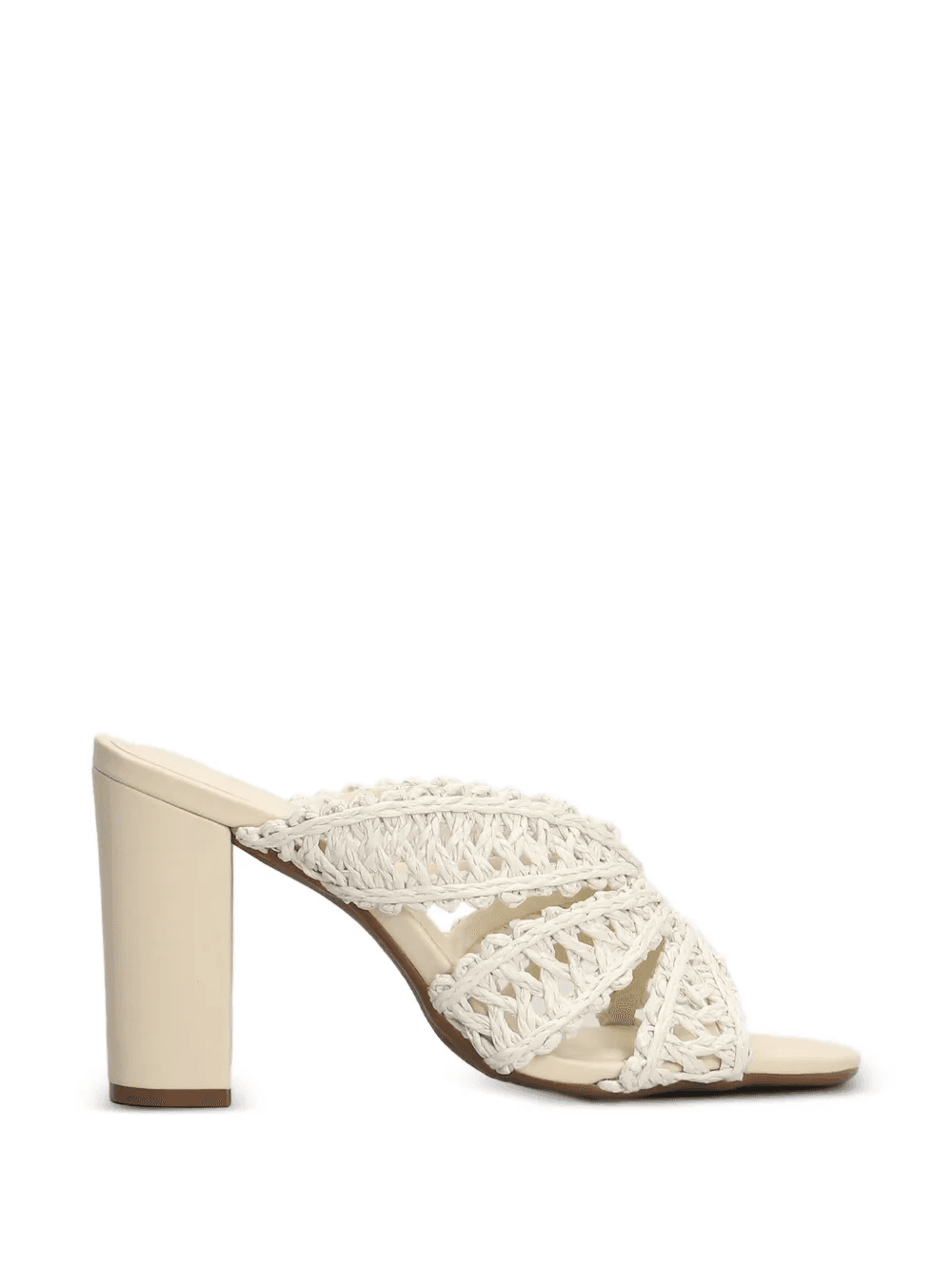 woven crossover-strap sandals - Image 1