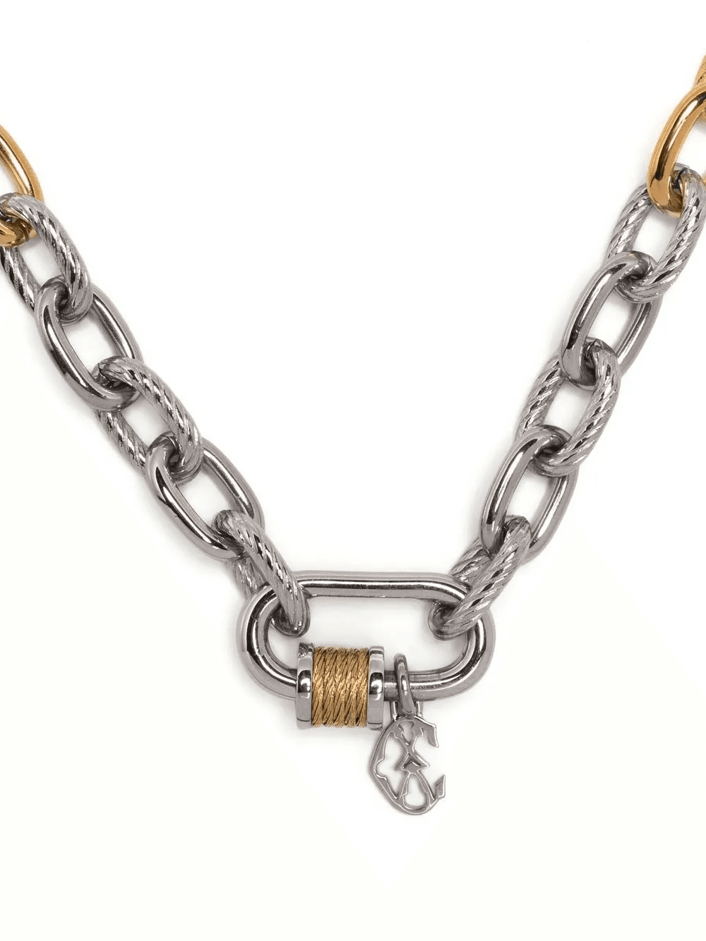 Forever Lock two-tone necklace - Image 1
