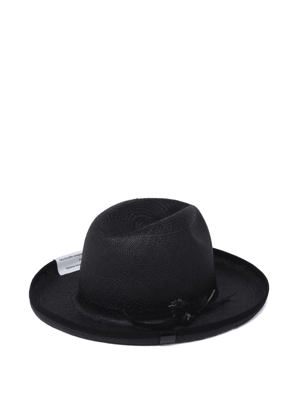 floral-detail  hat - Image 1