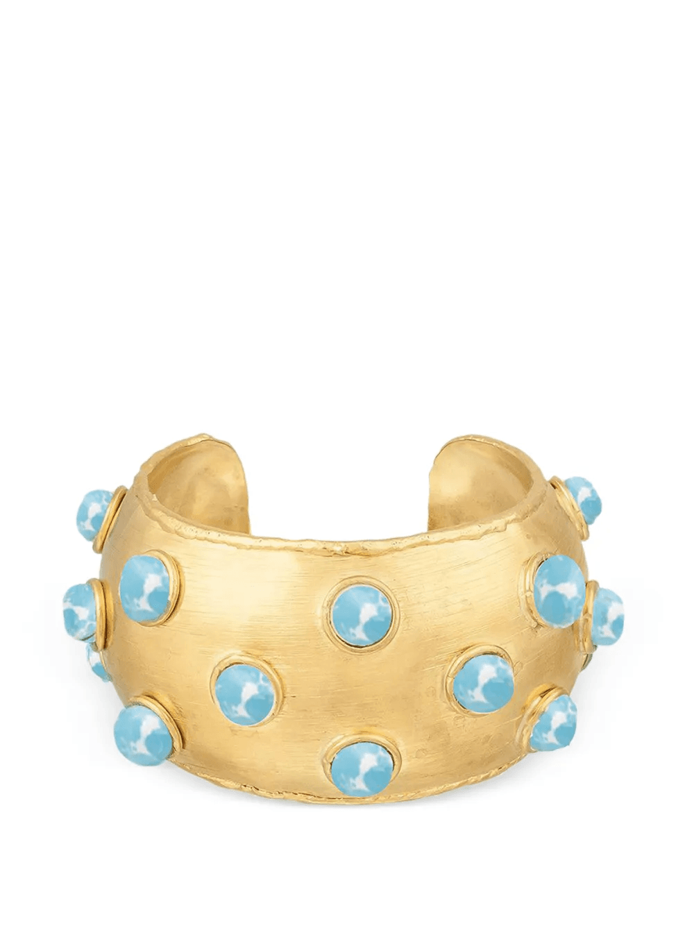 Dune stone-embellishment cuff bracelet - Image 1