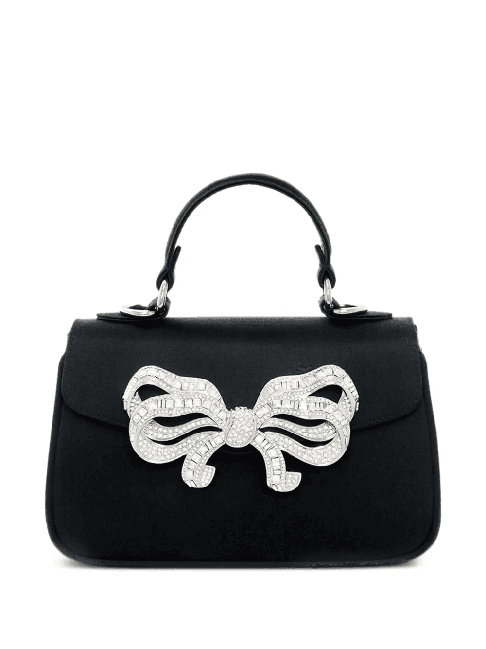 bow-detail satin tote bag - Image 1