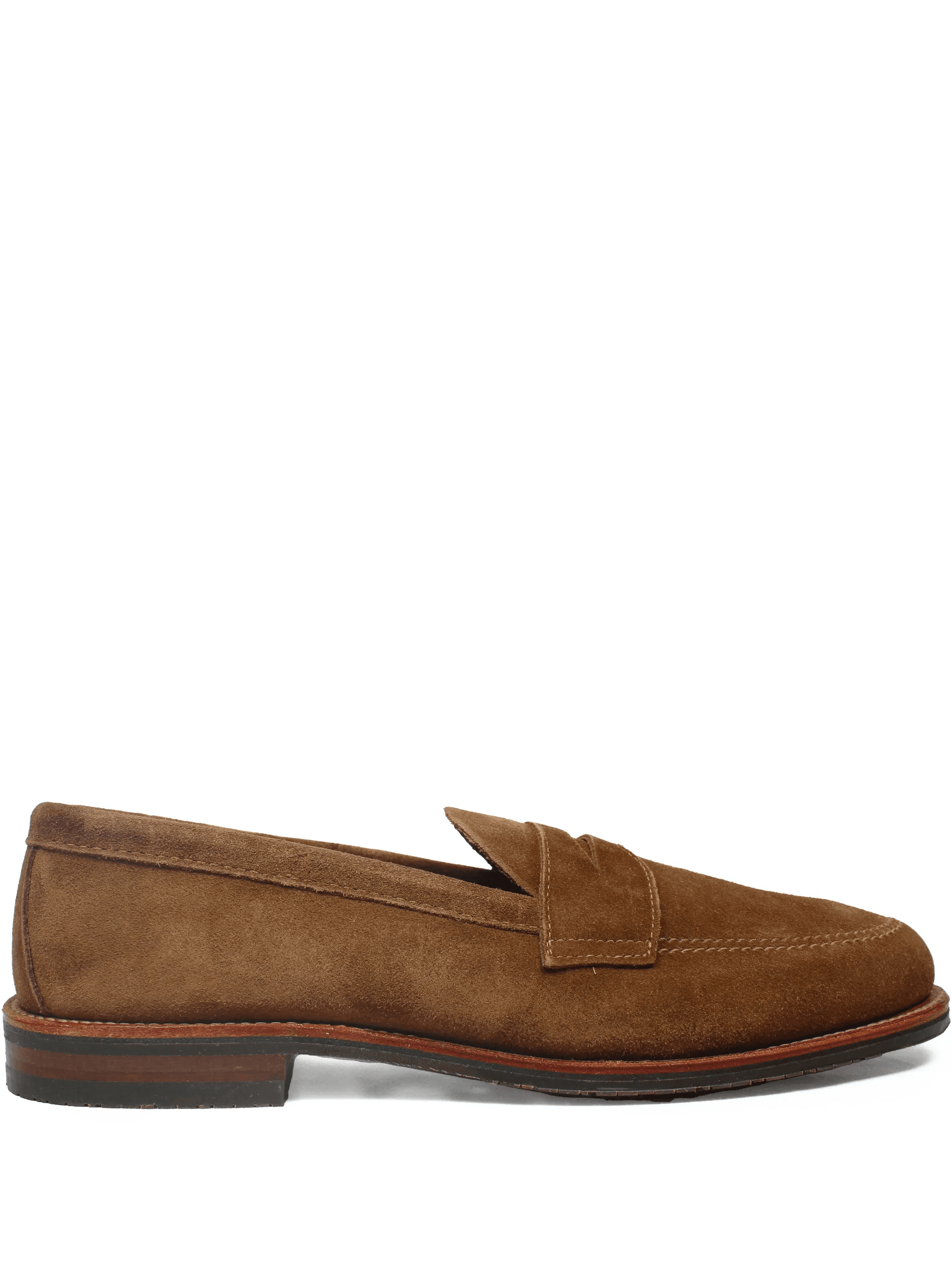 suede penny loafers - Image 1