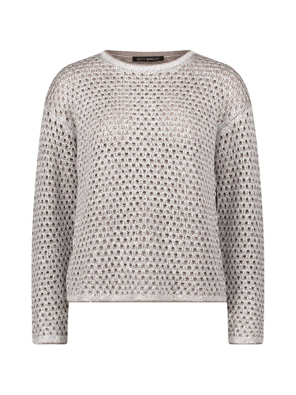 openwork sweater - Image 1
