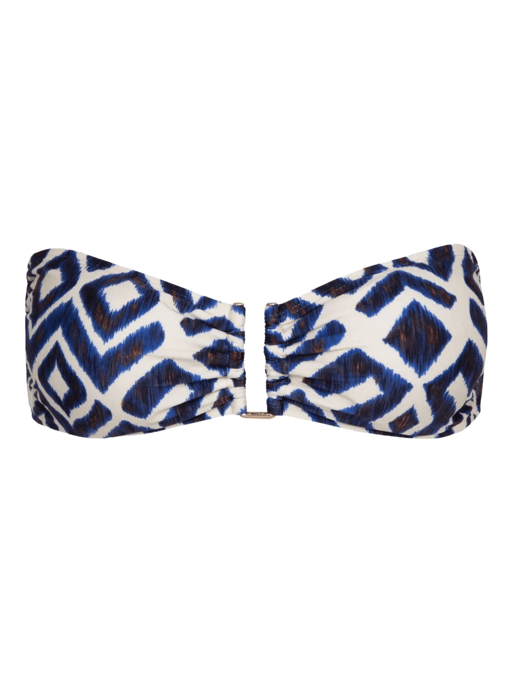 bandeau geometric-print bikini top - Image 1