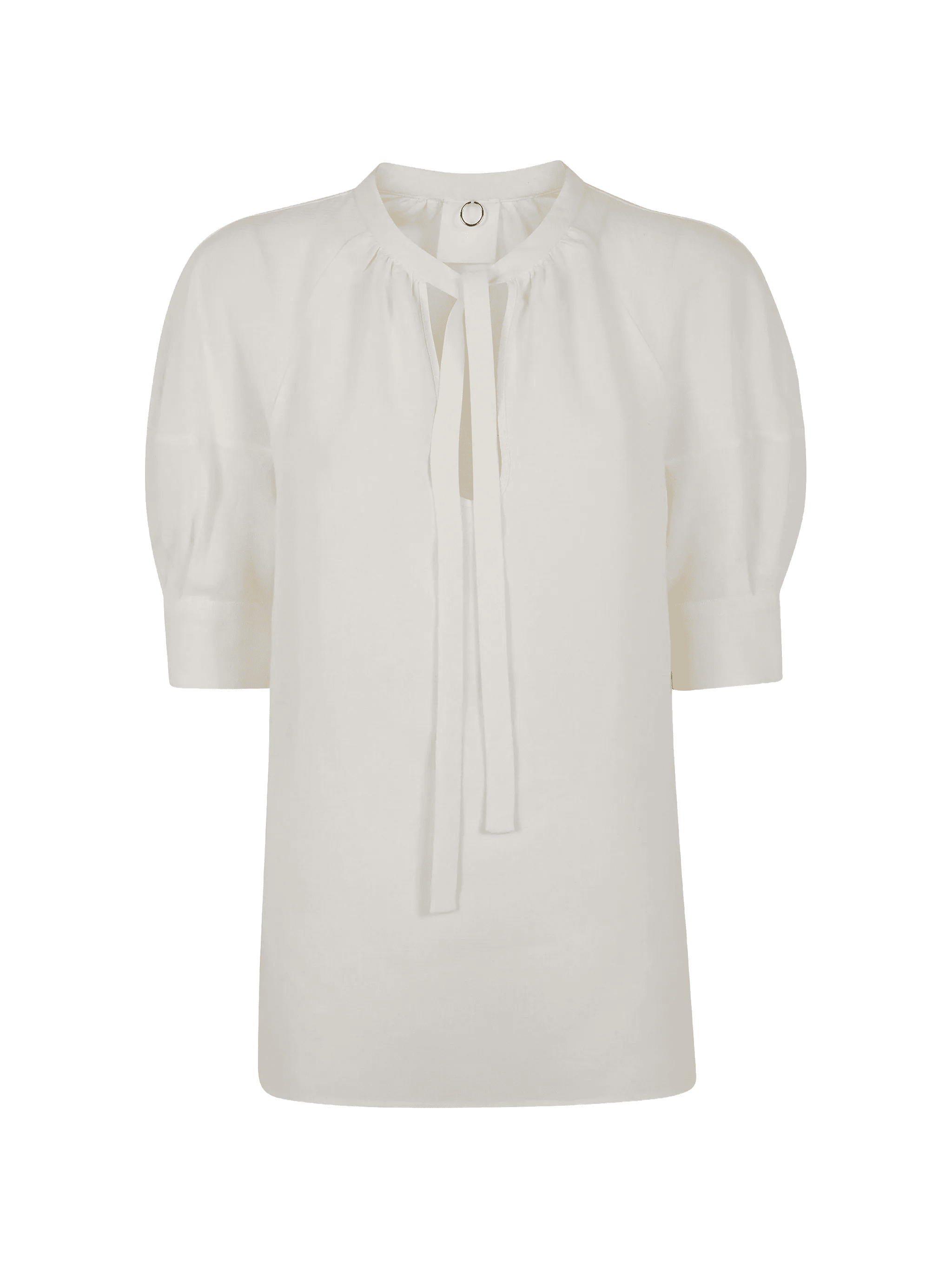 tie-neck shirt - Image 1