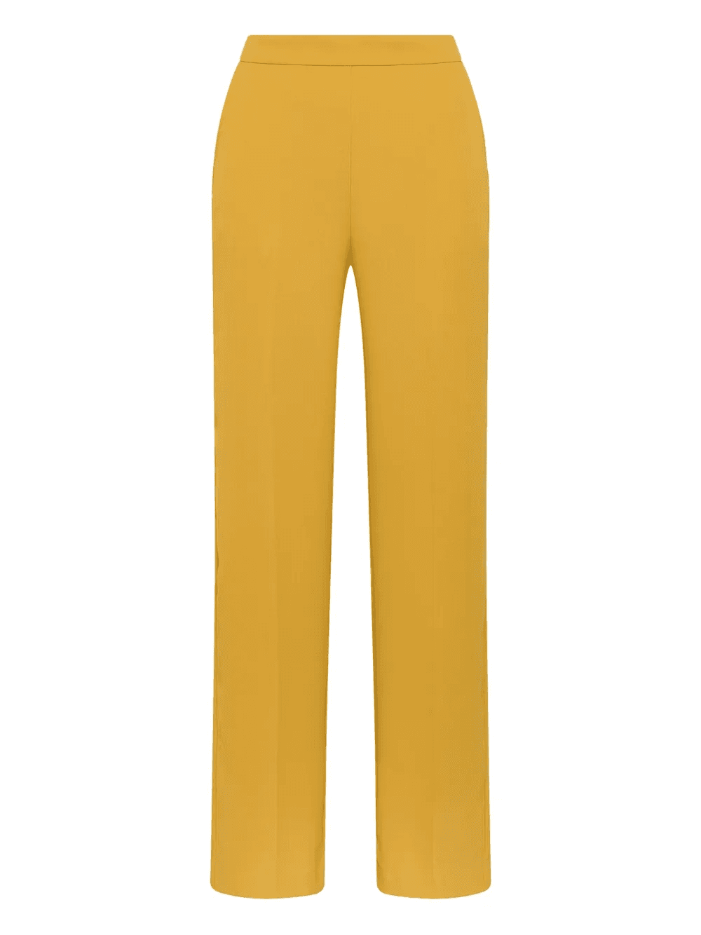 pressed-crease straight-leg trousers - Image 1