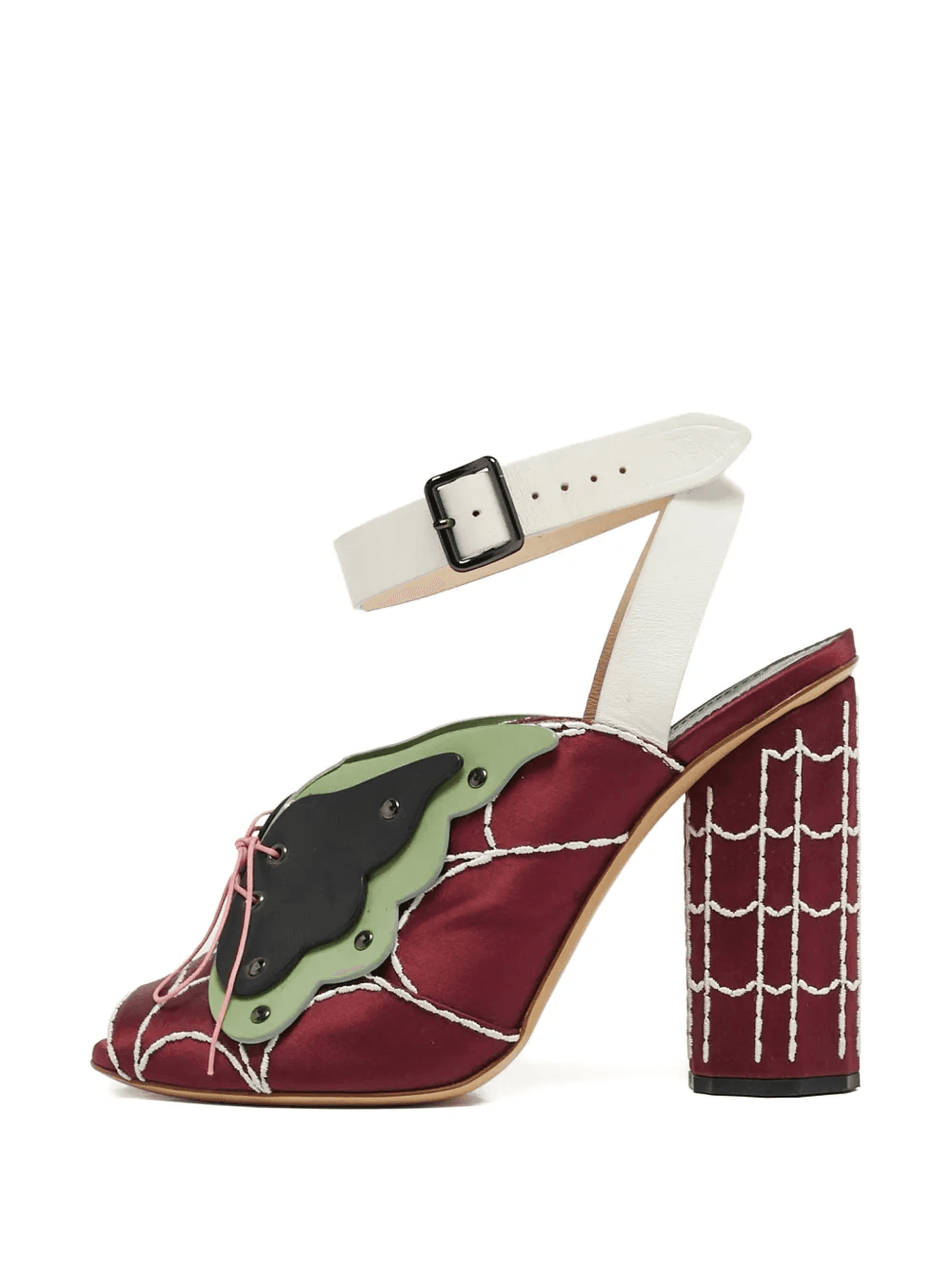 butterfly-appliqué sandals - Image 1