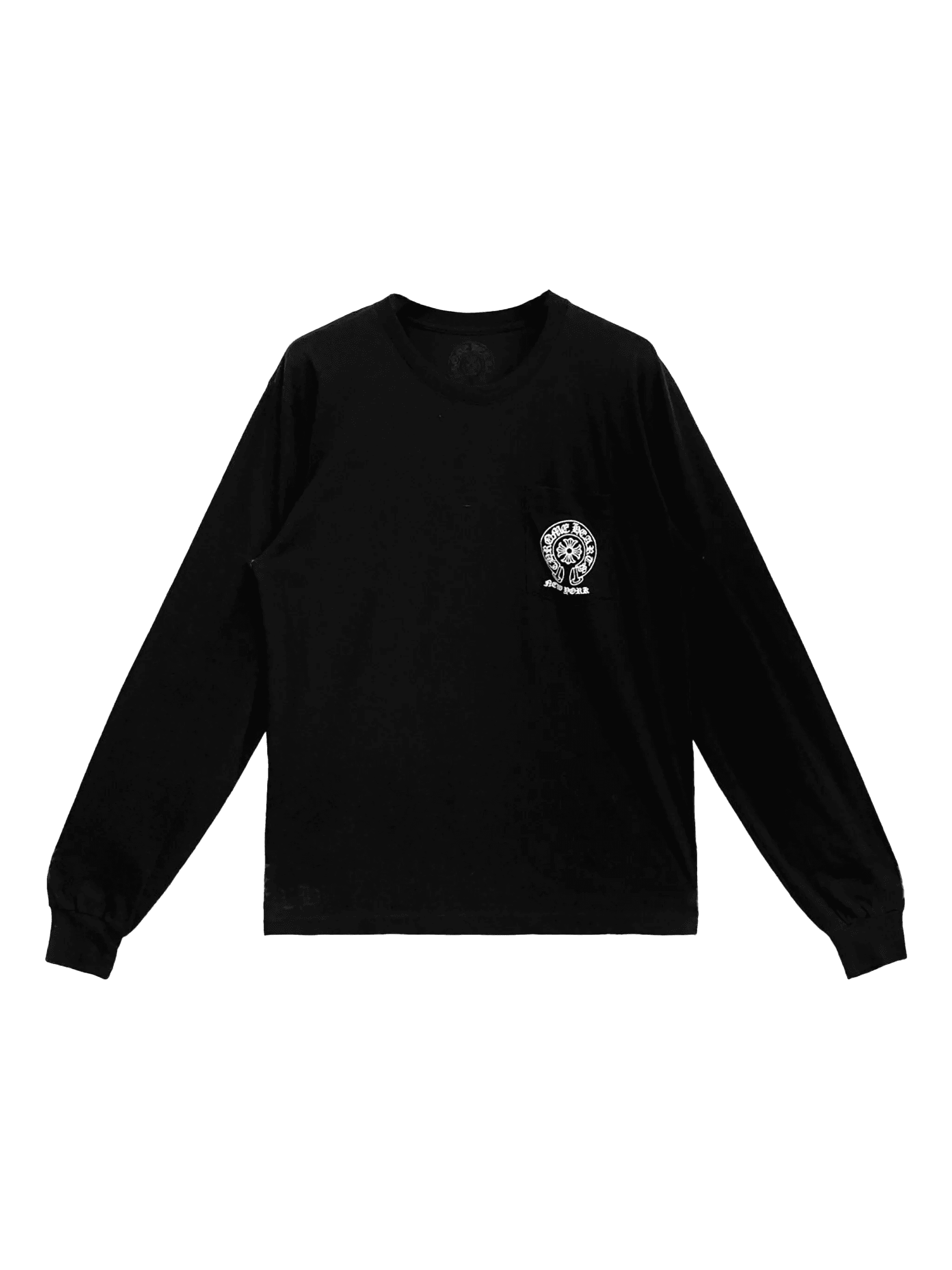 New York long-sleeve "Black" T-shirt - Image 1