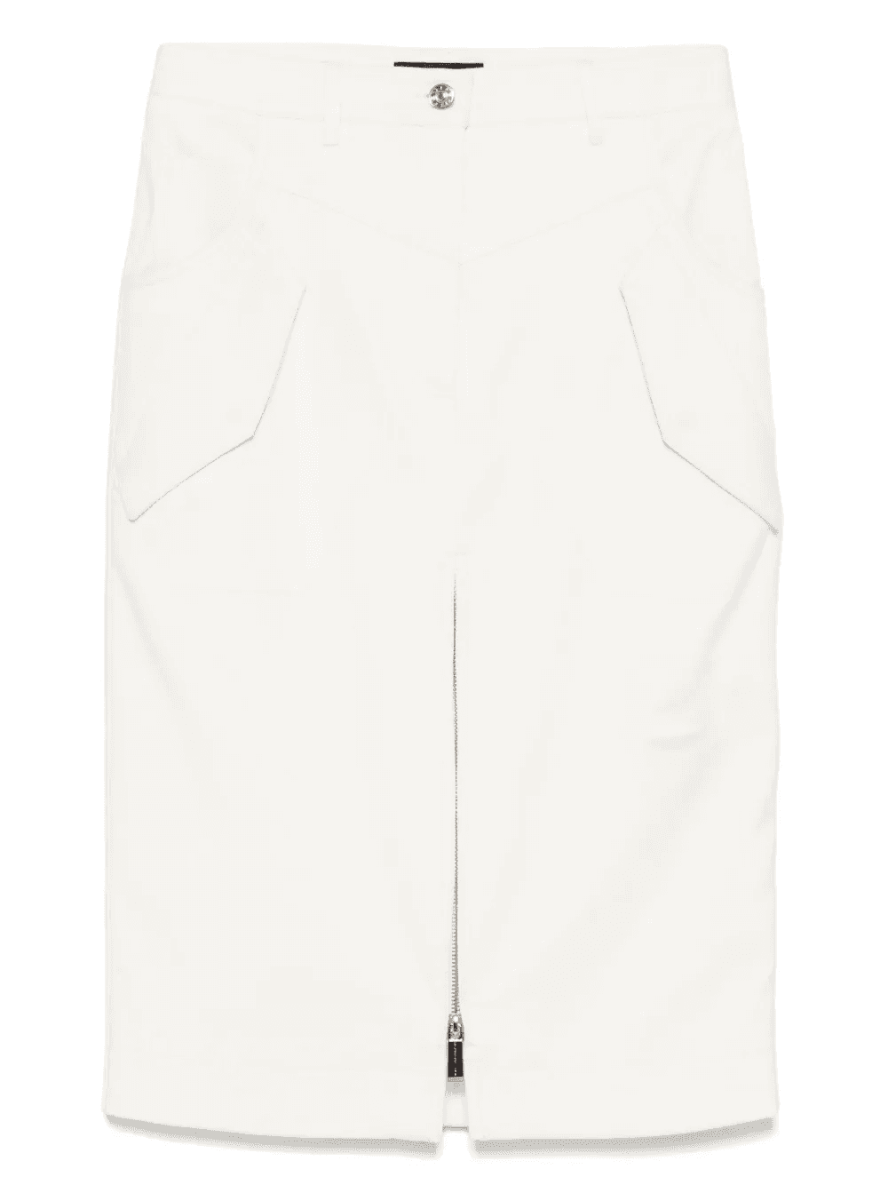 gabardine midi skirt - Image 1