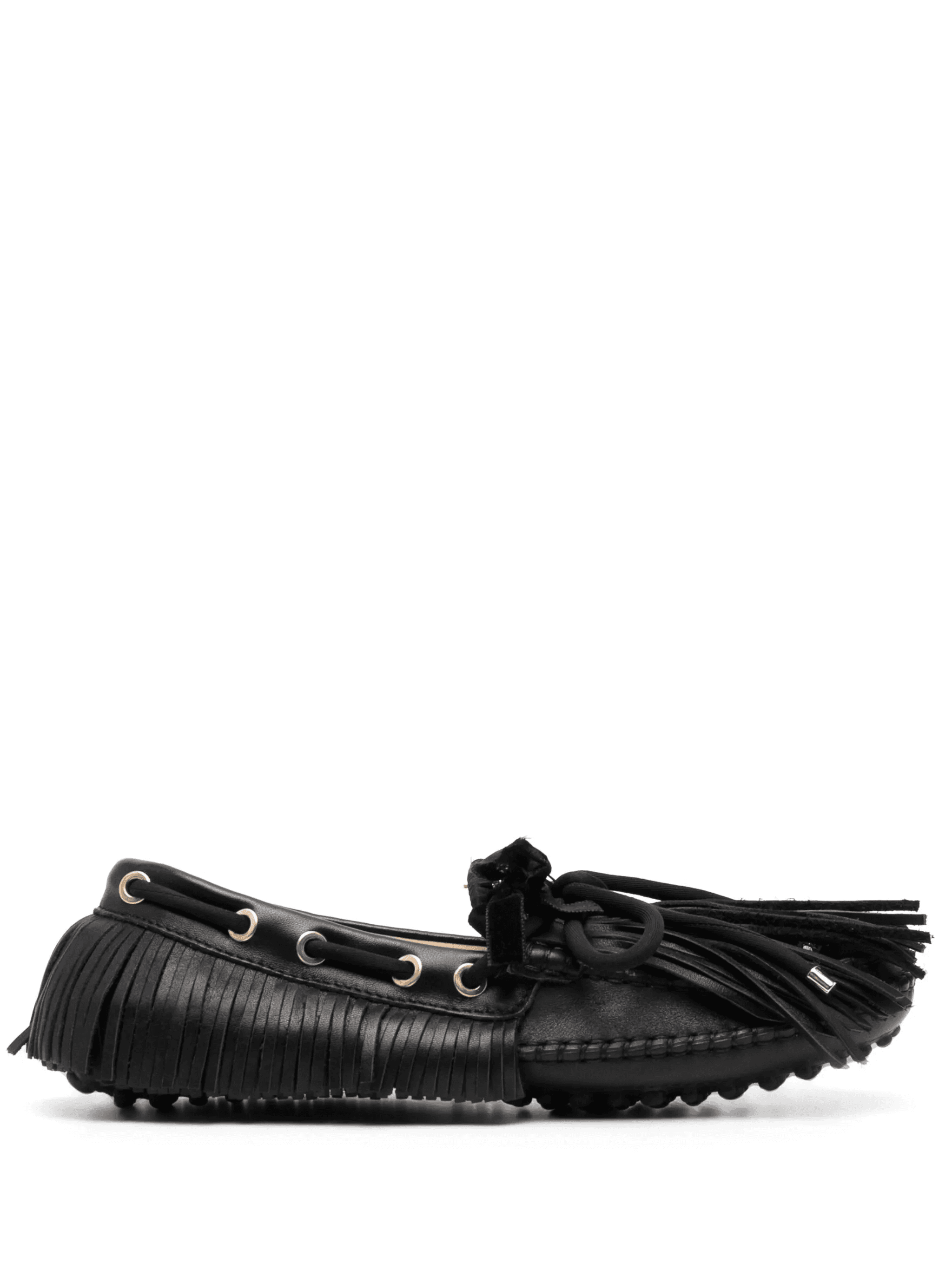Puli fringe-detail leather loafers - Image 1