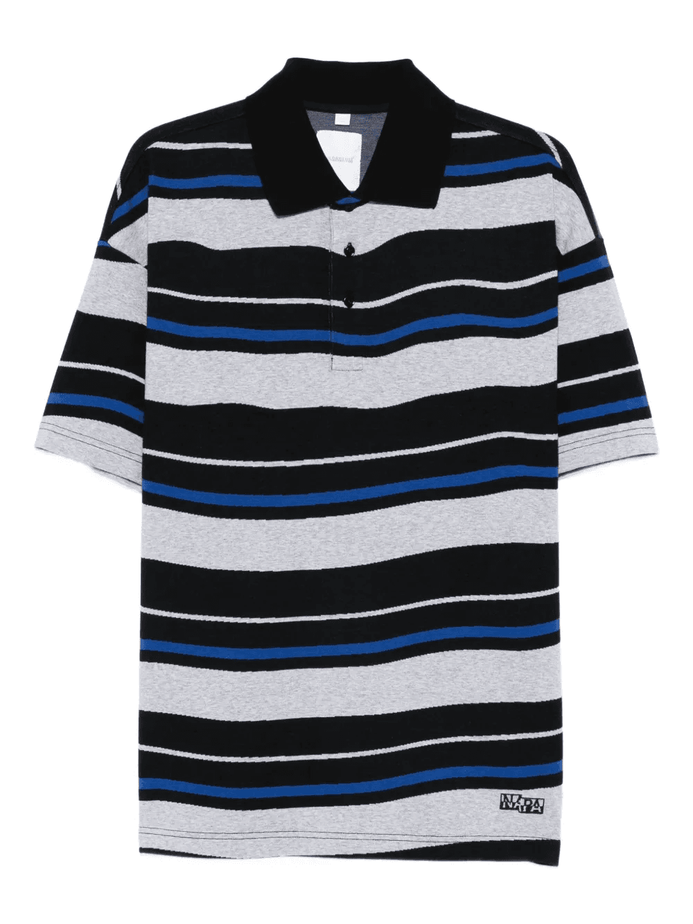 striped polo shirt - Image 1