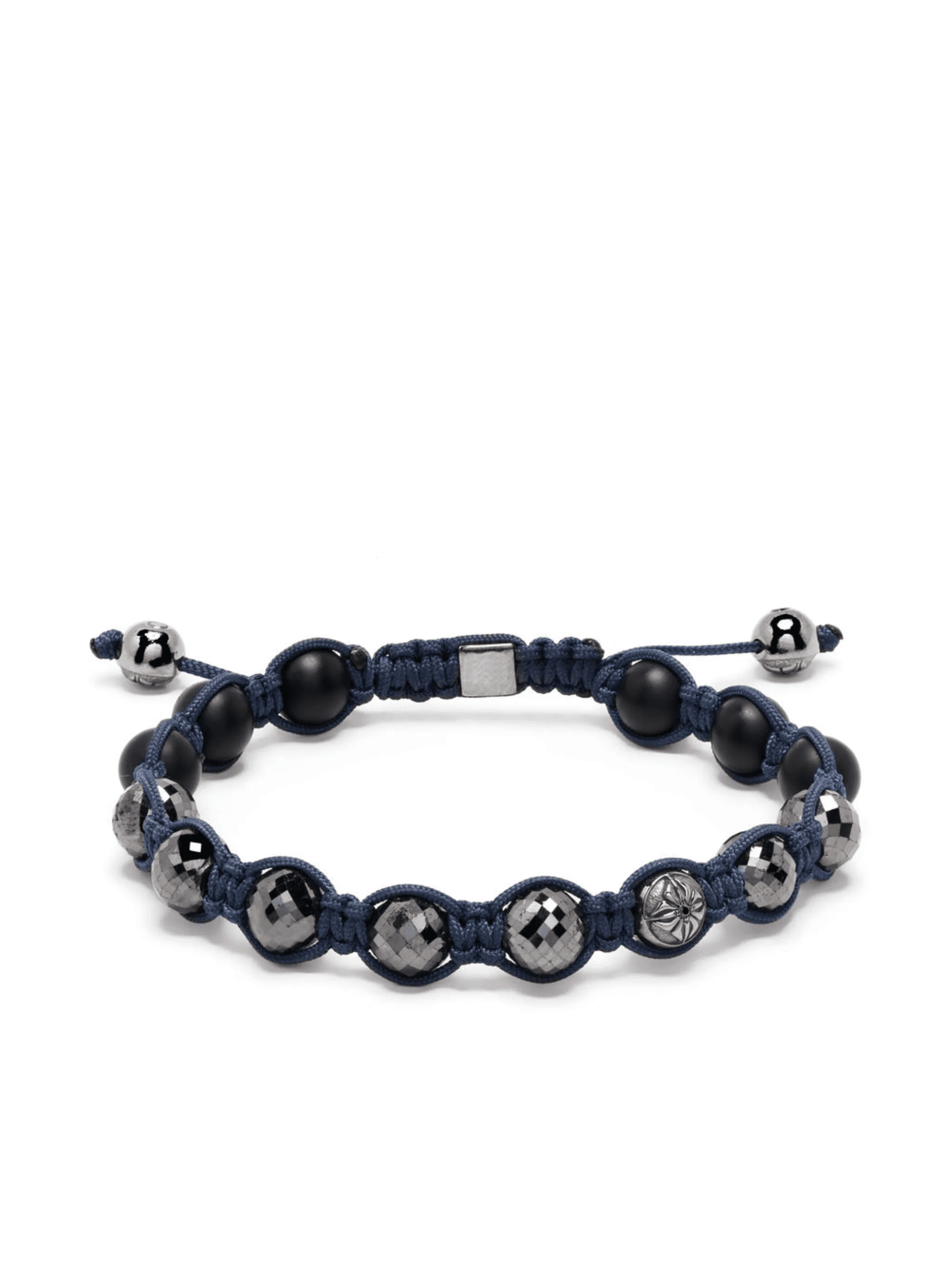 bead-detail braided bracelet - Image 1