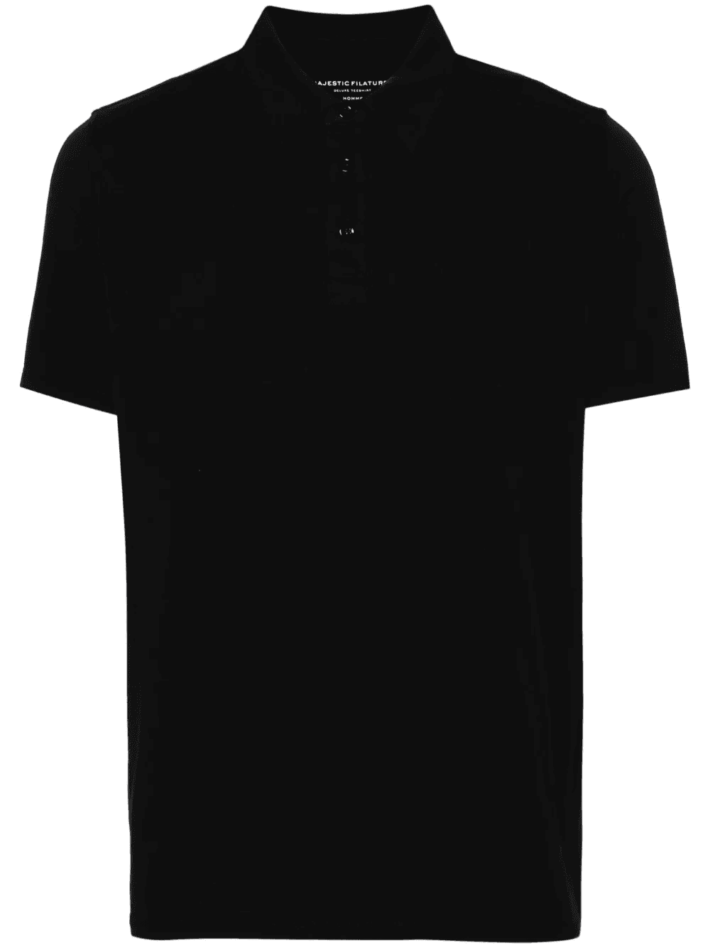 organic cotton jersey polo shirt - Image 1