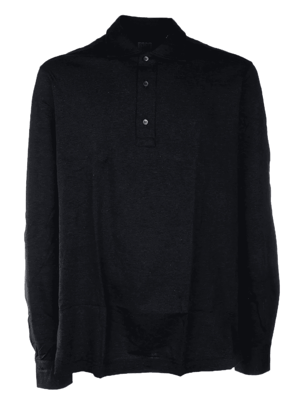 long-sleeve polo shirt - Image 1