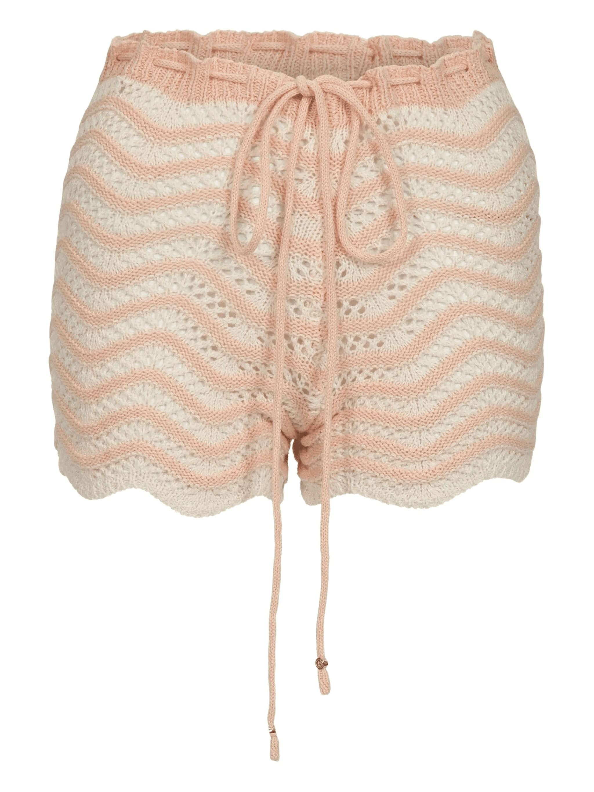 Mina knitted drawstring shorts - Image 1