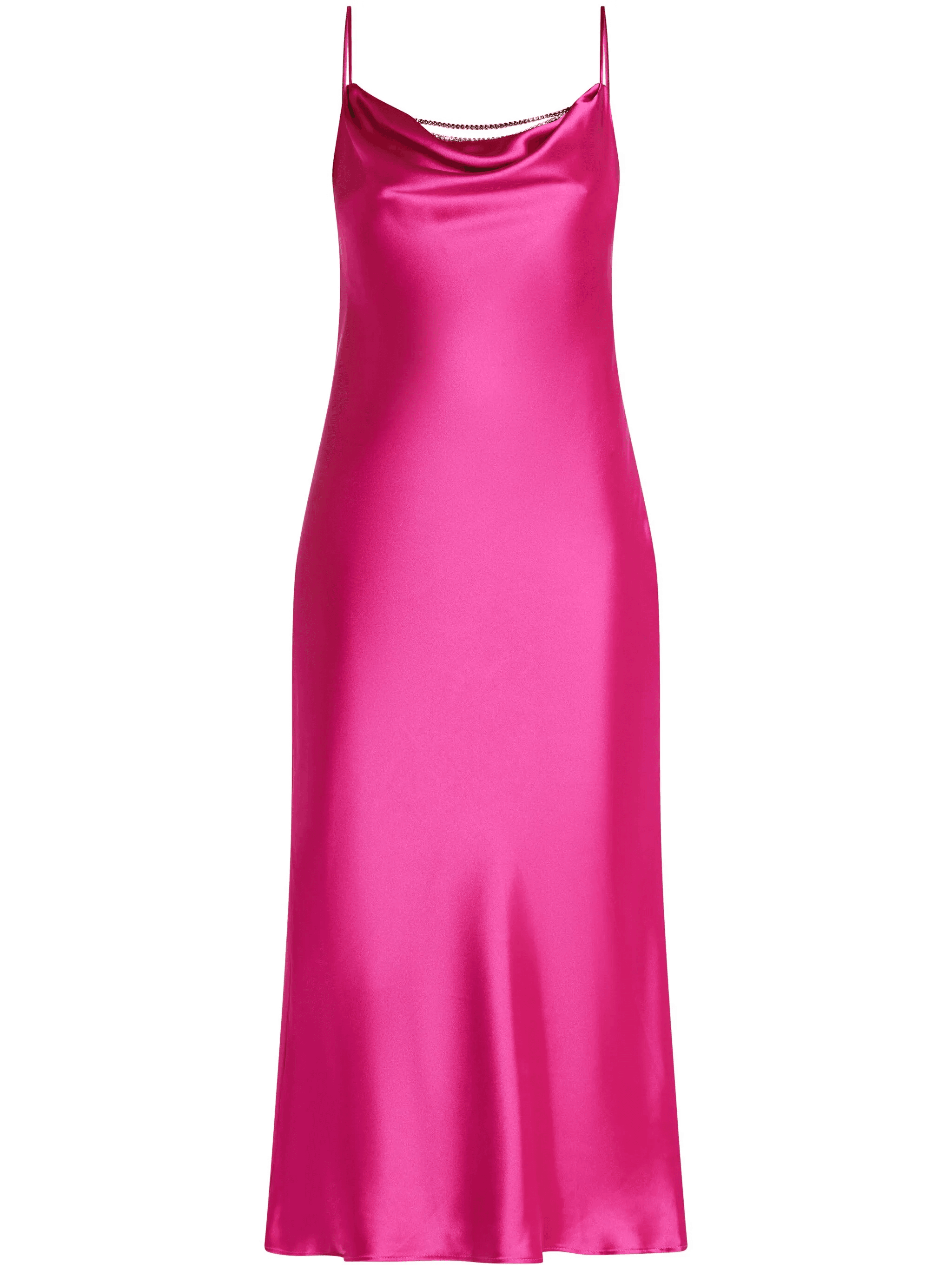 cowl neck slip dress - Image 1