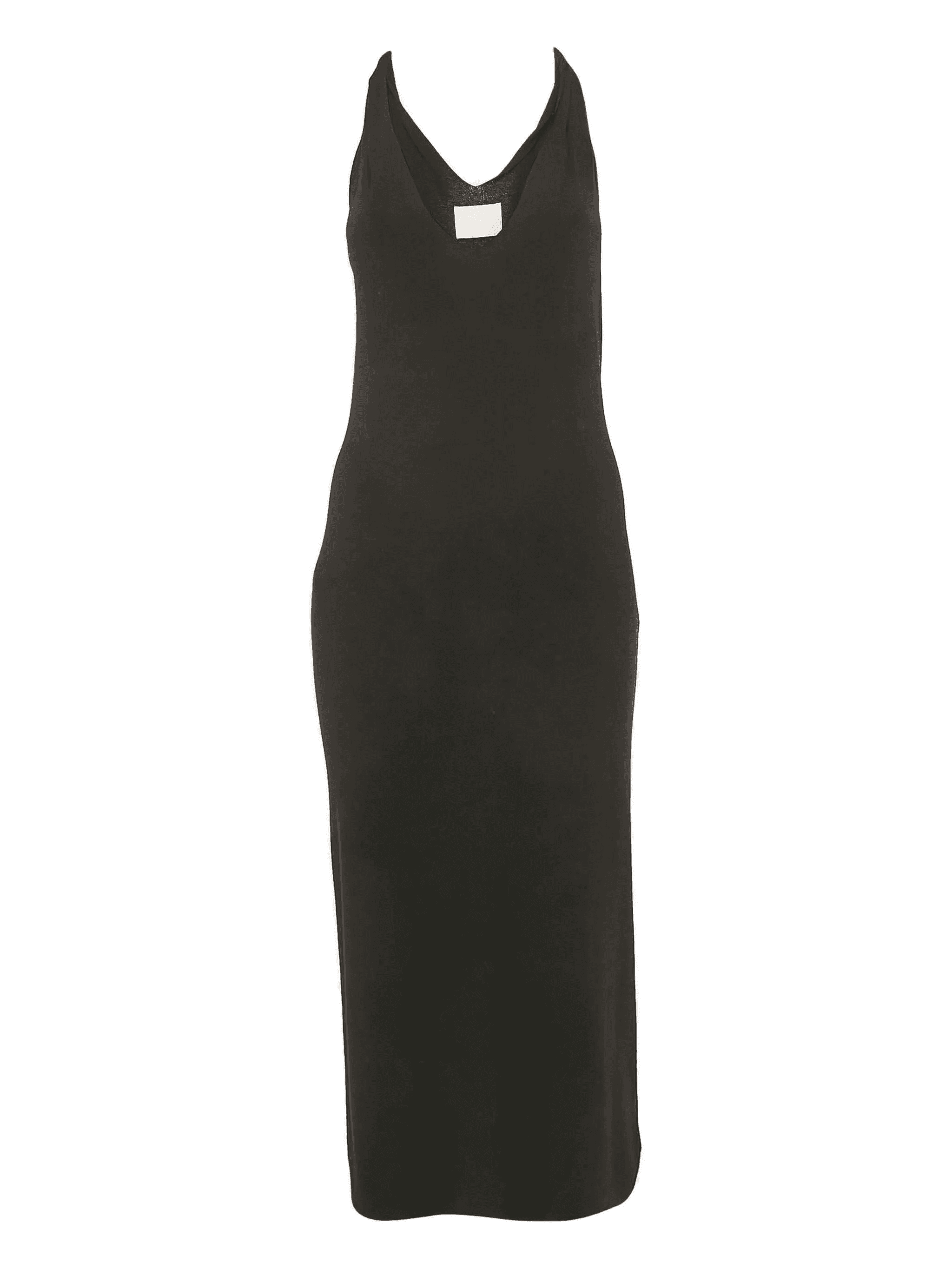 V-neck midi dress - Image 1