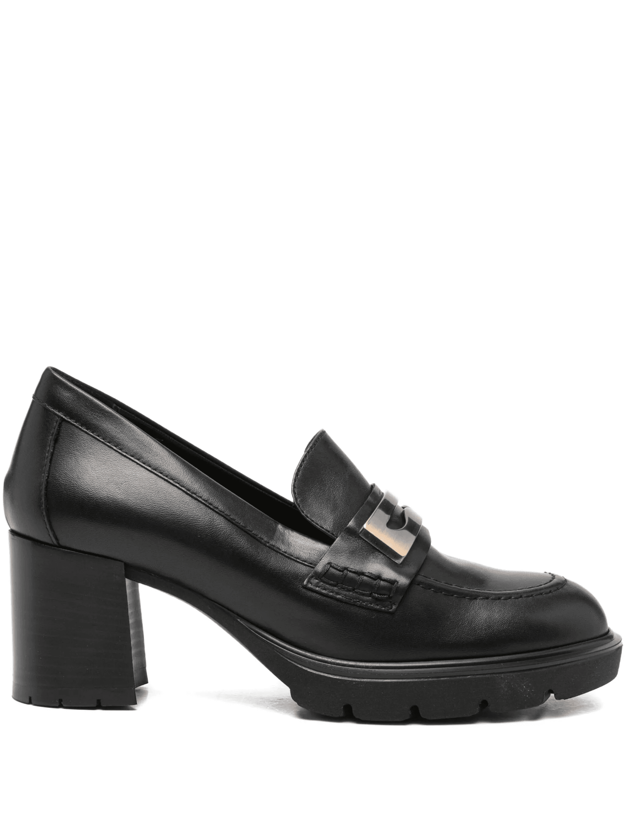 50mm plaque-detail loafers - Image 1