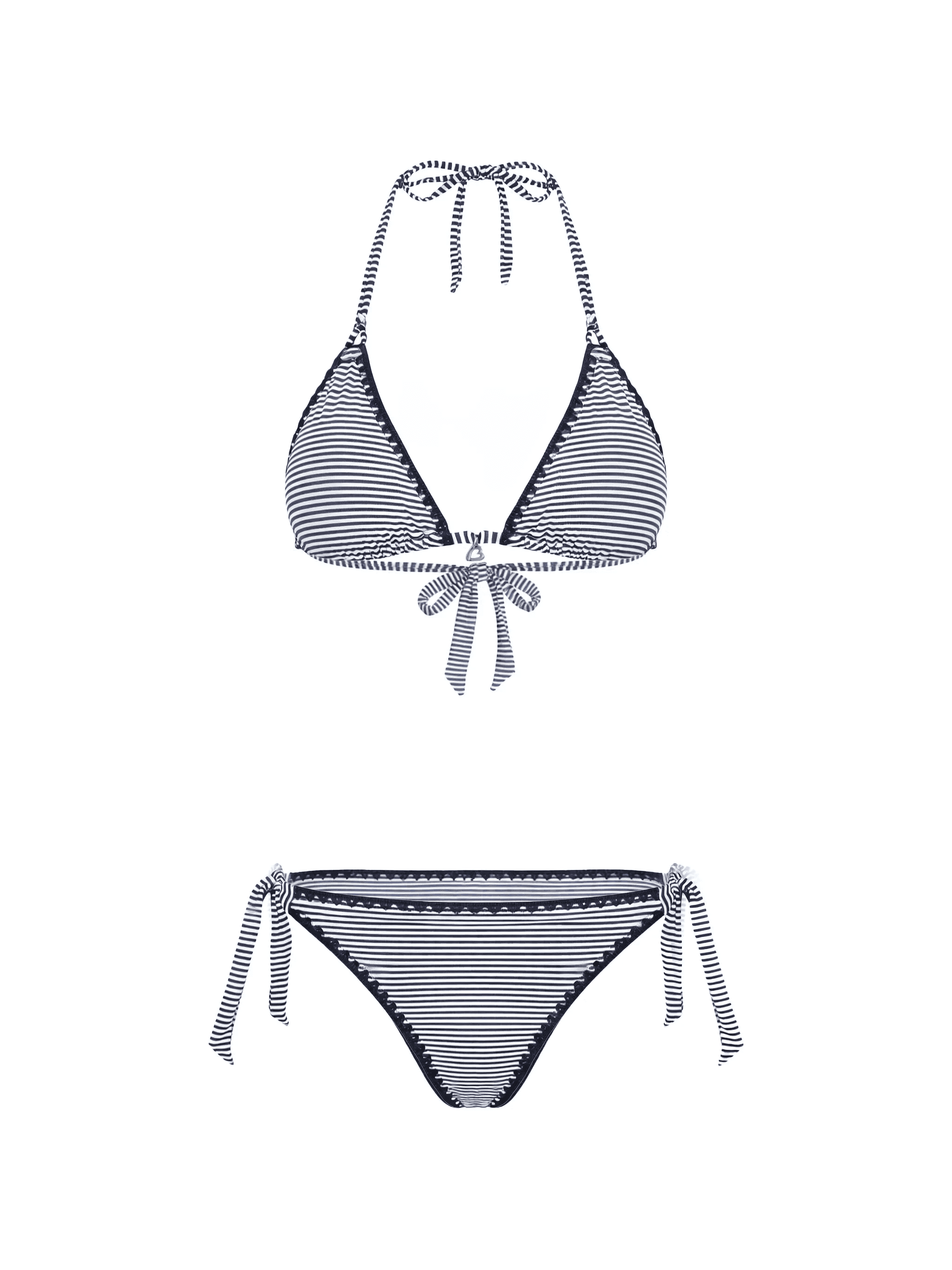 striped bikini - Image 1