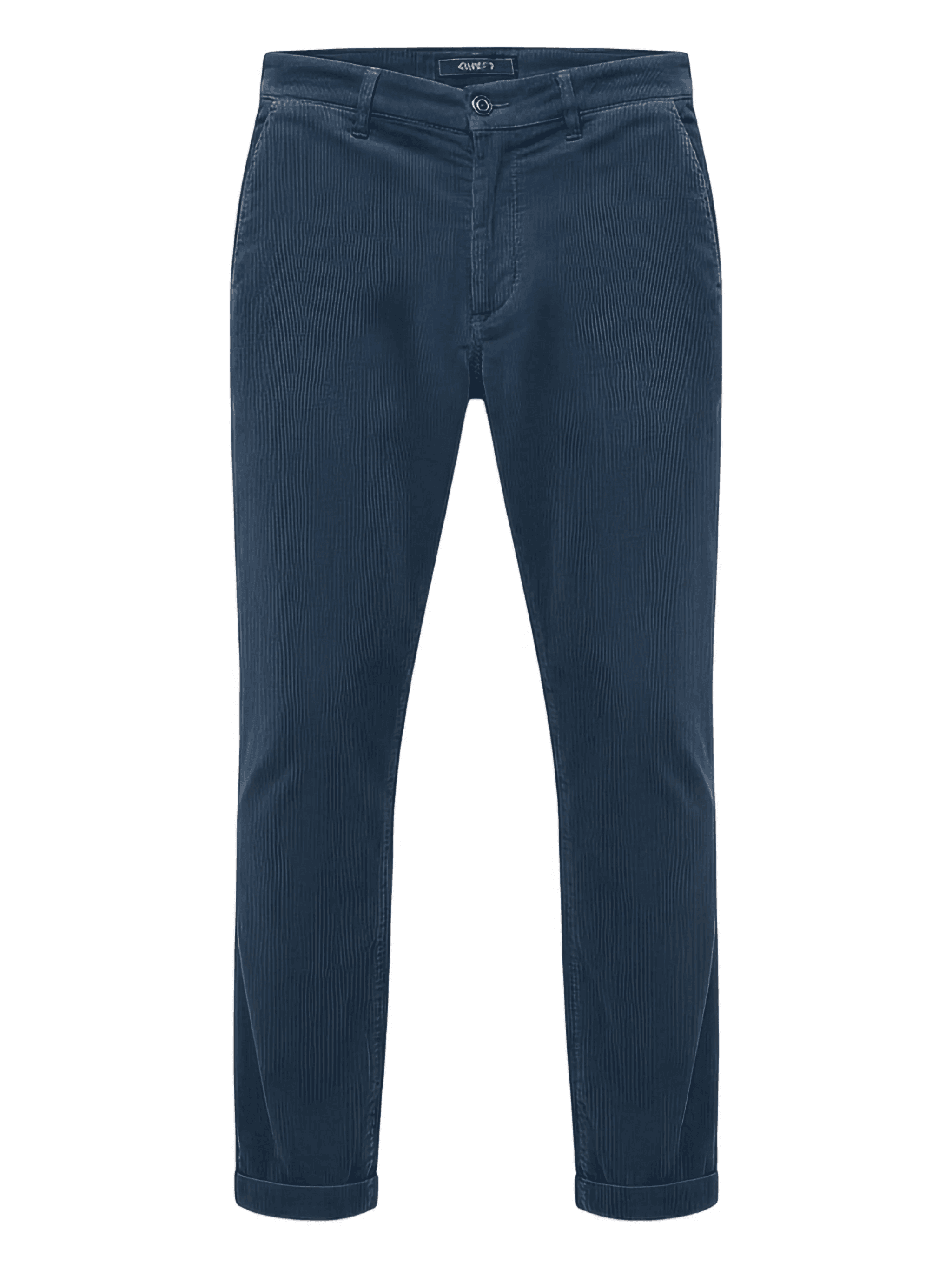 corduroy straight-leg trousers - Image 1