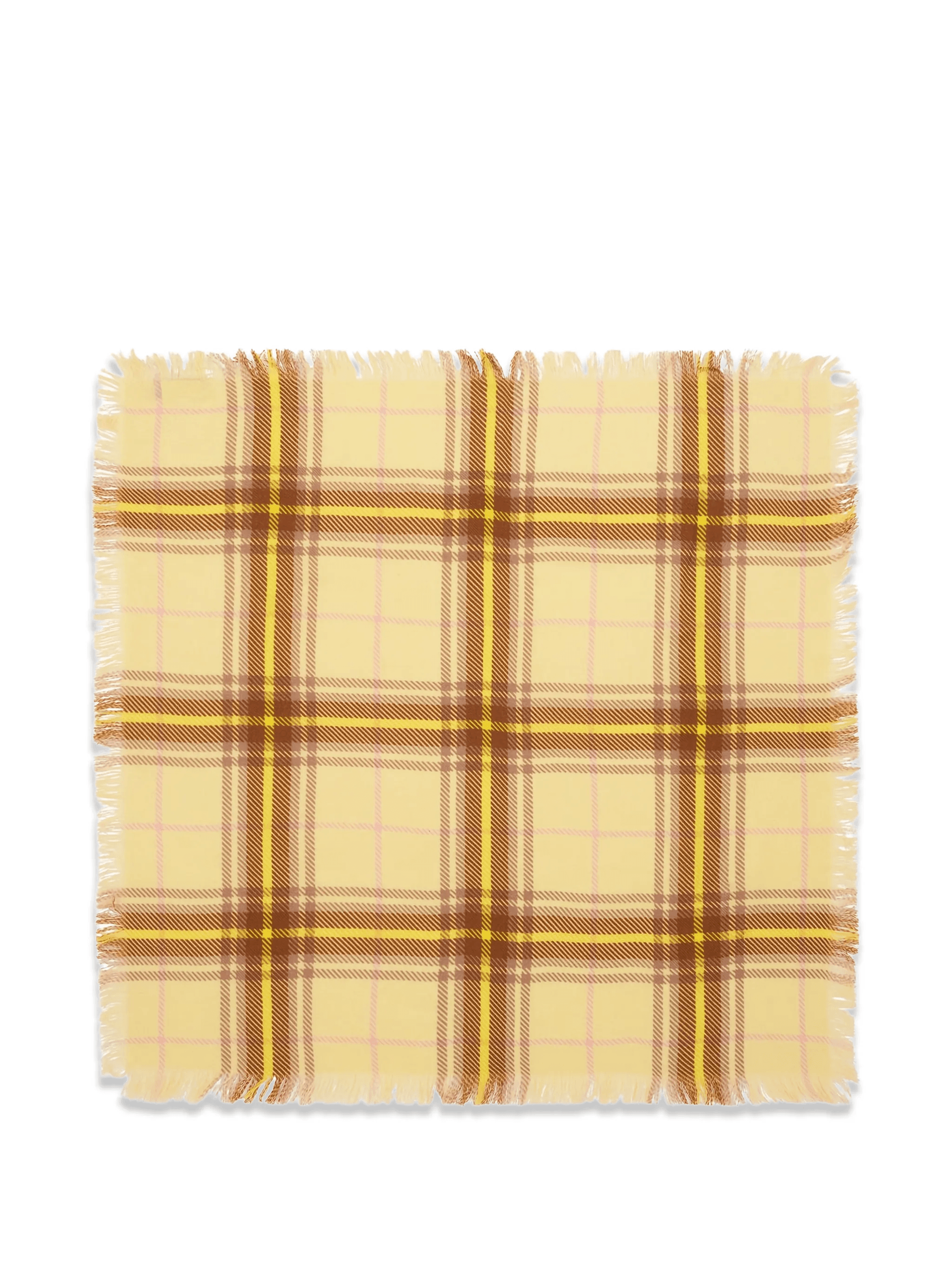 twill fringed scarf - Image 1