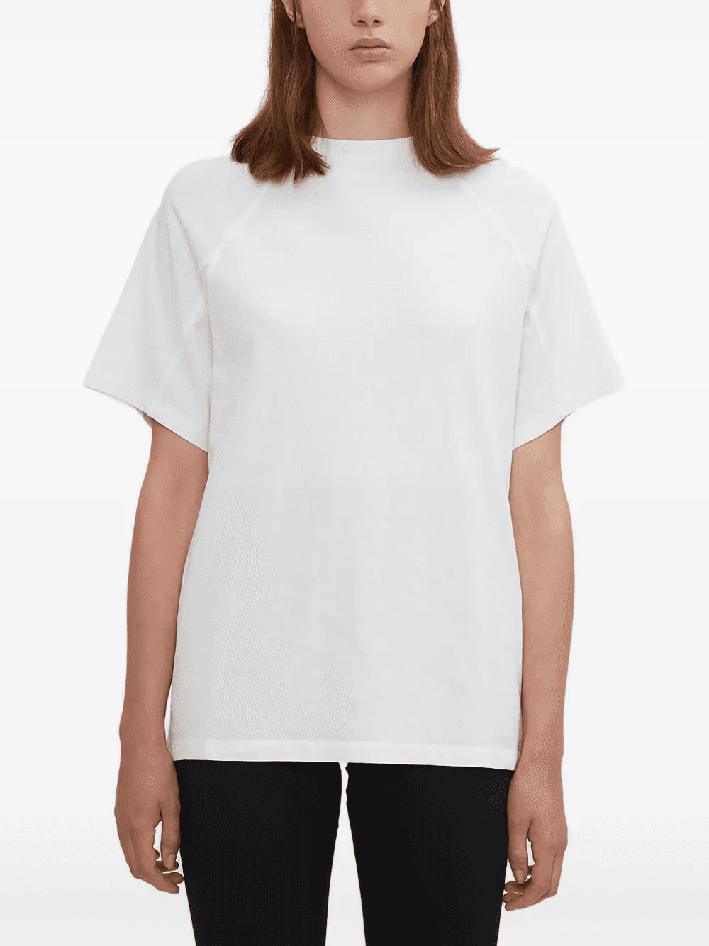ribbed-neck T-shirt - Image 1