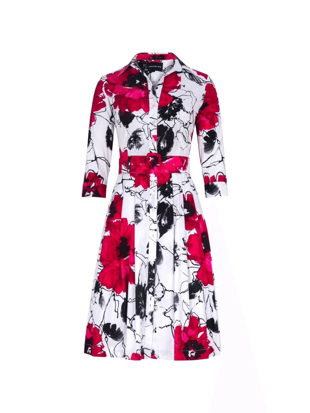 Audrey floral-print midi dress - Image 1