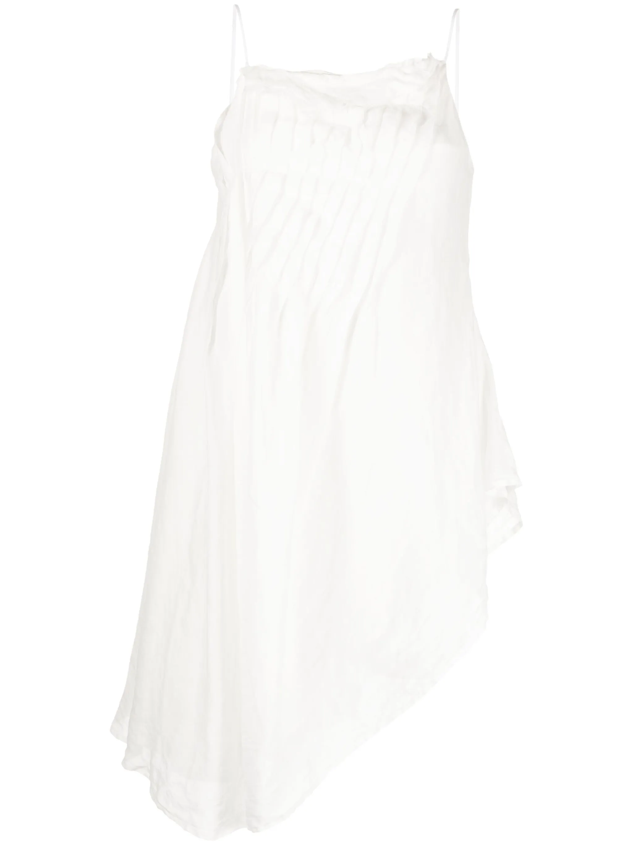 asymmetric-design sleeveless top - Image 1