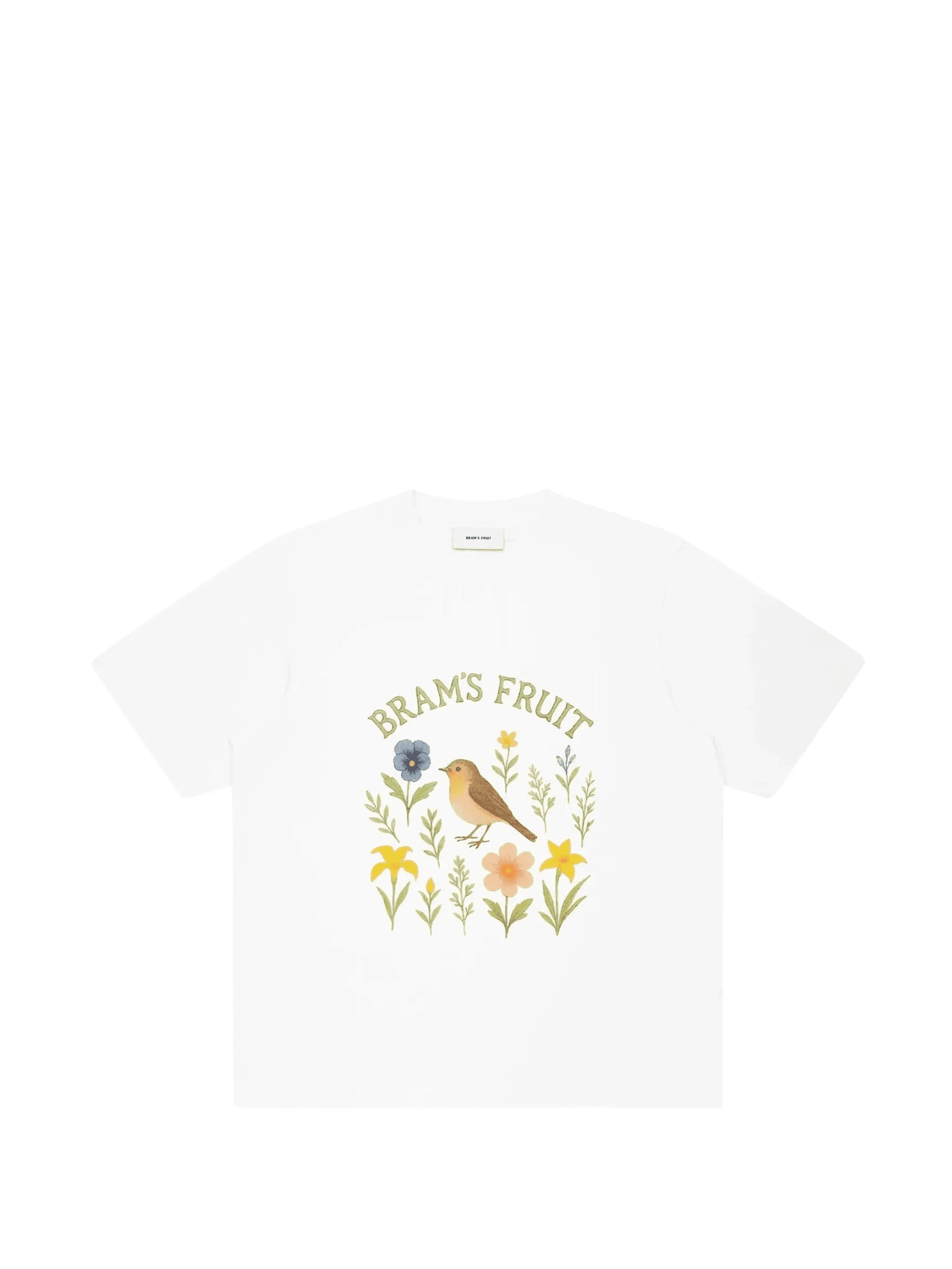 Robin floral-print T-shirt - Image 1