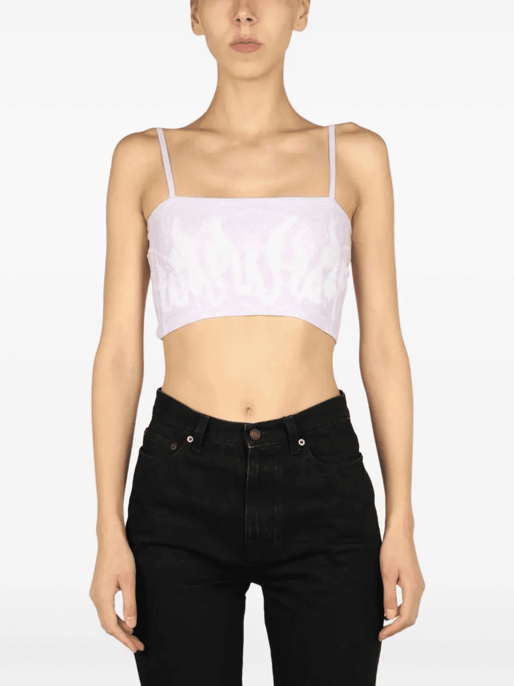 flame-print top - Image 1