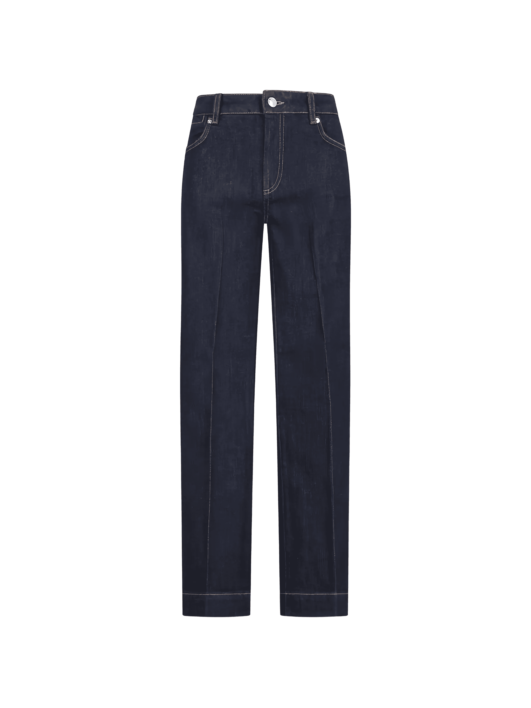 Record flared denim jeans - Image 1