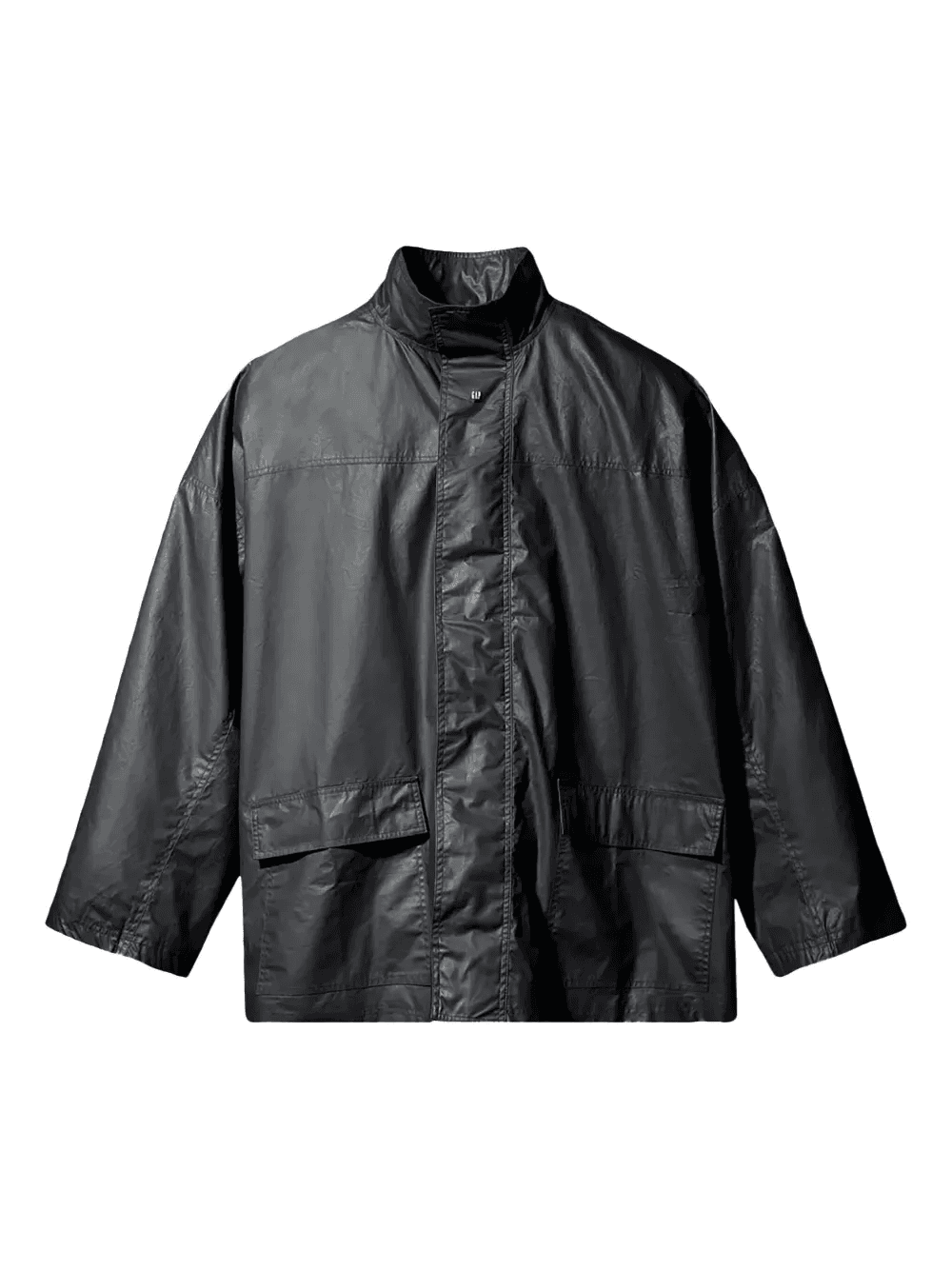 coated cotton parka - Image 1