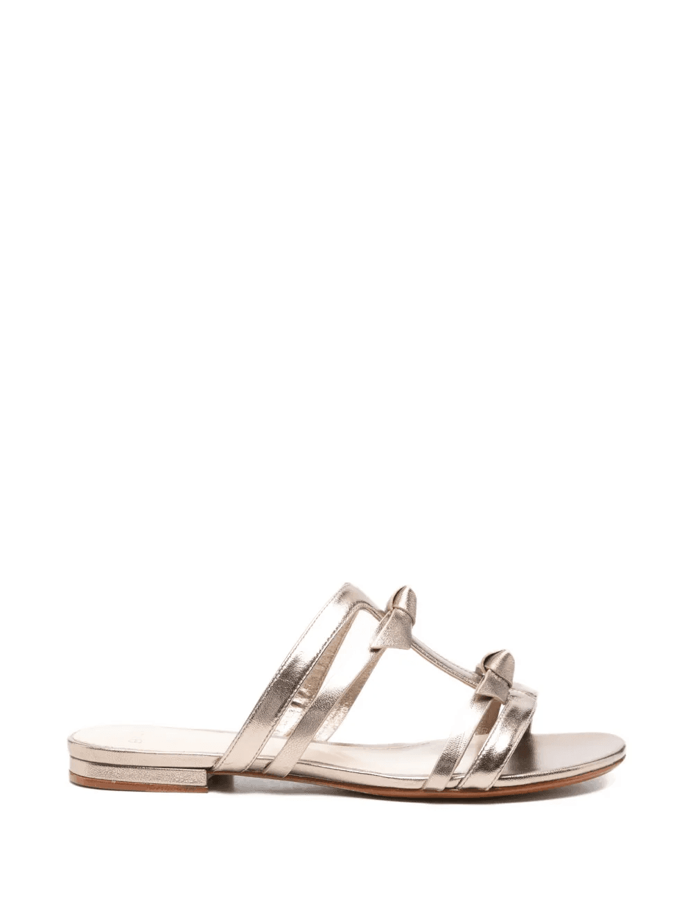 Slim Clarita cage bow flat sandals - Image 1