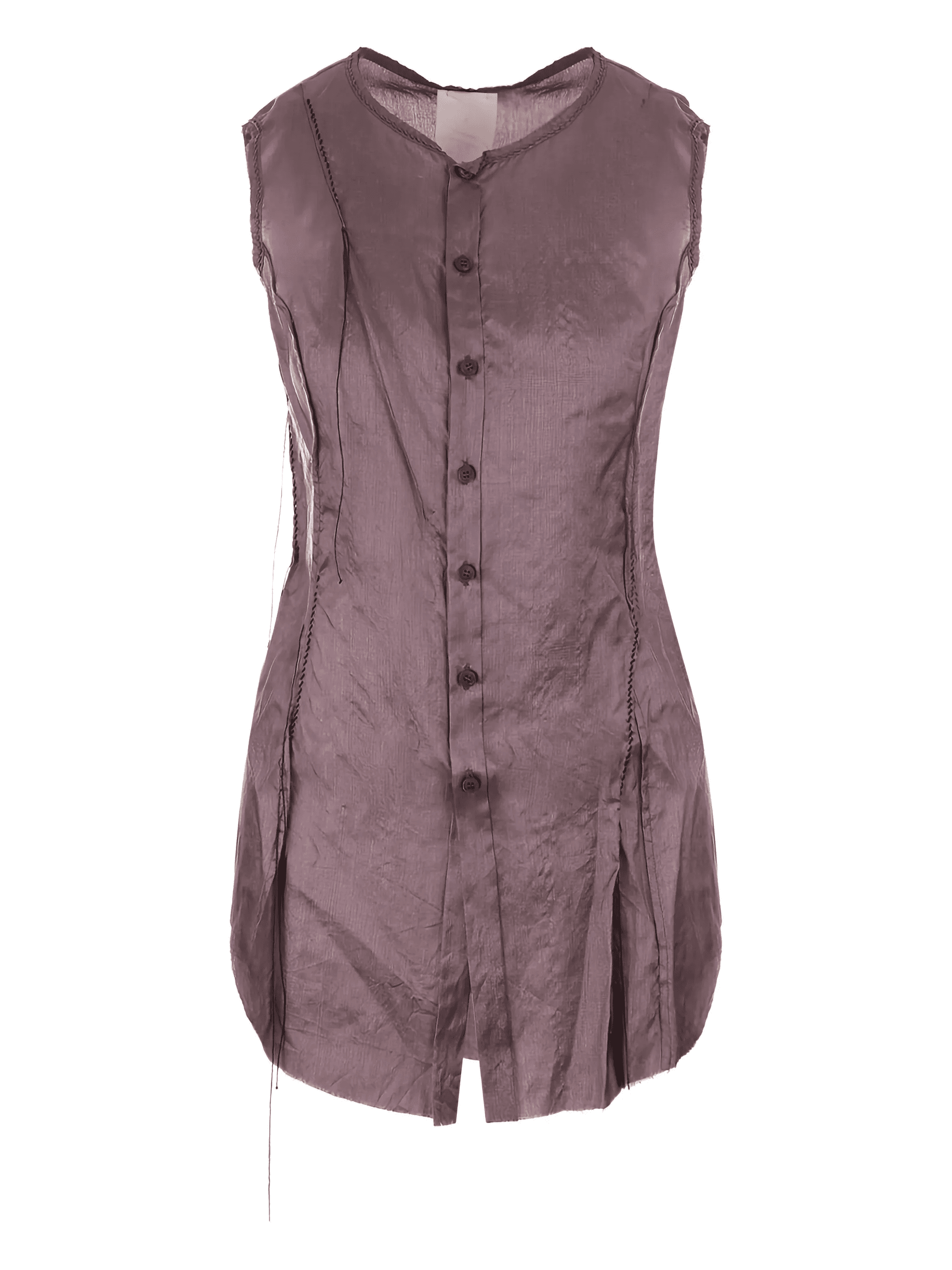 button-front raw-edge top - Image 1