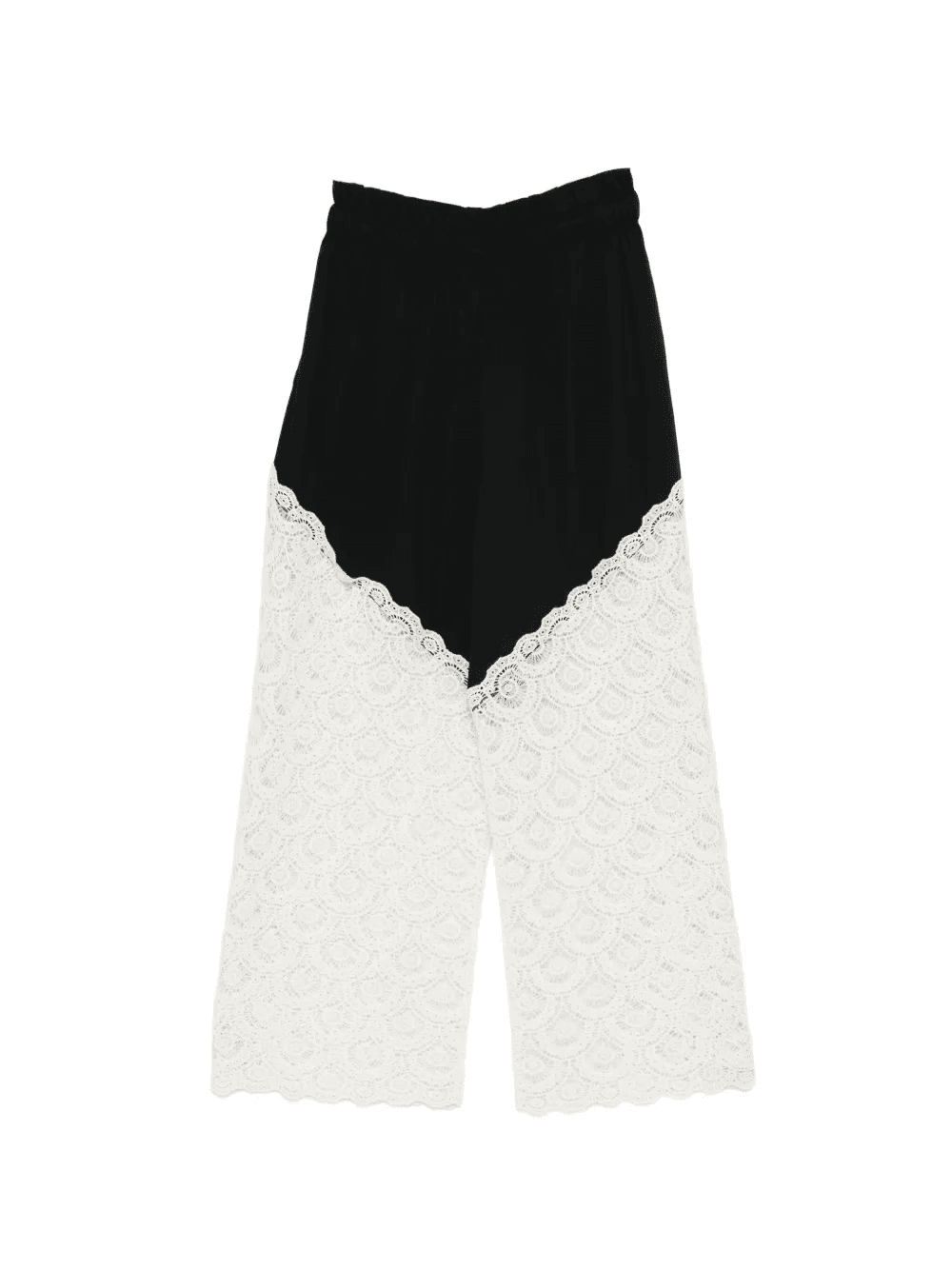 Ellison lace-trim trousers - Image 1