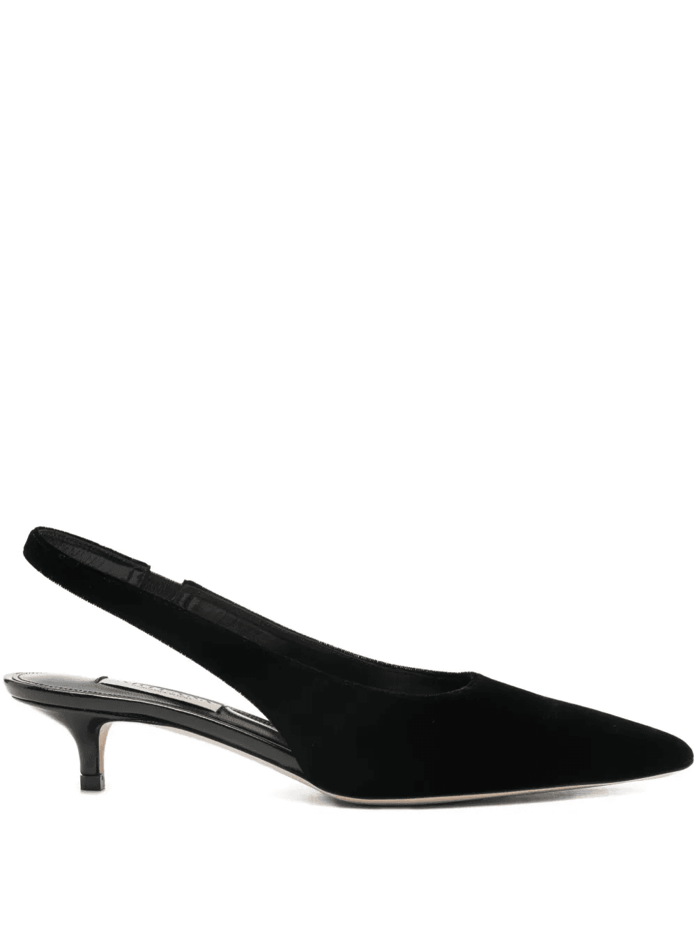 slingback pointed-toe pumps - Image 1