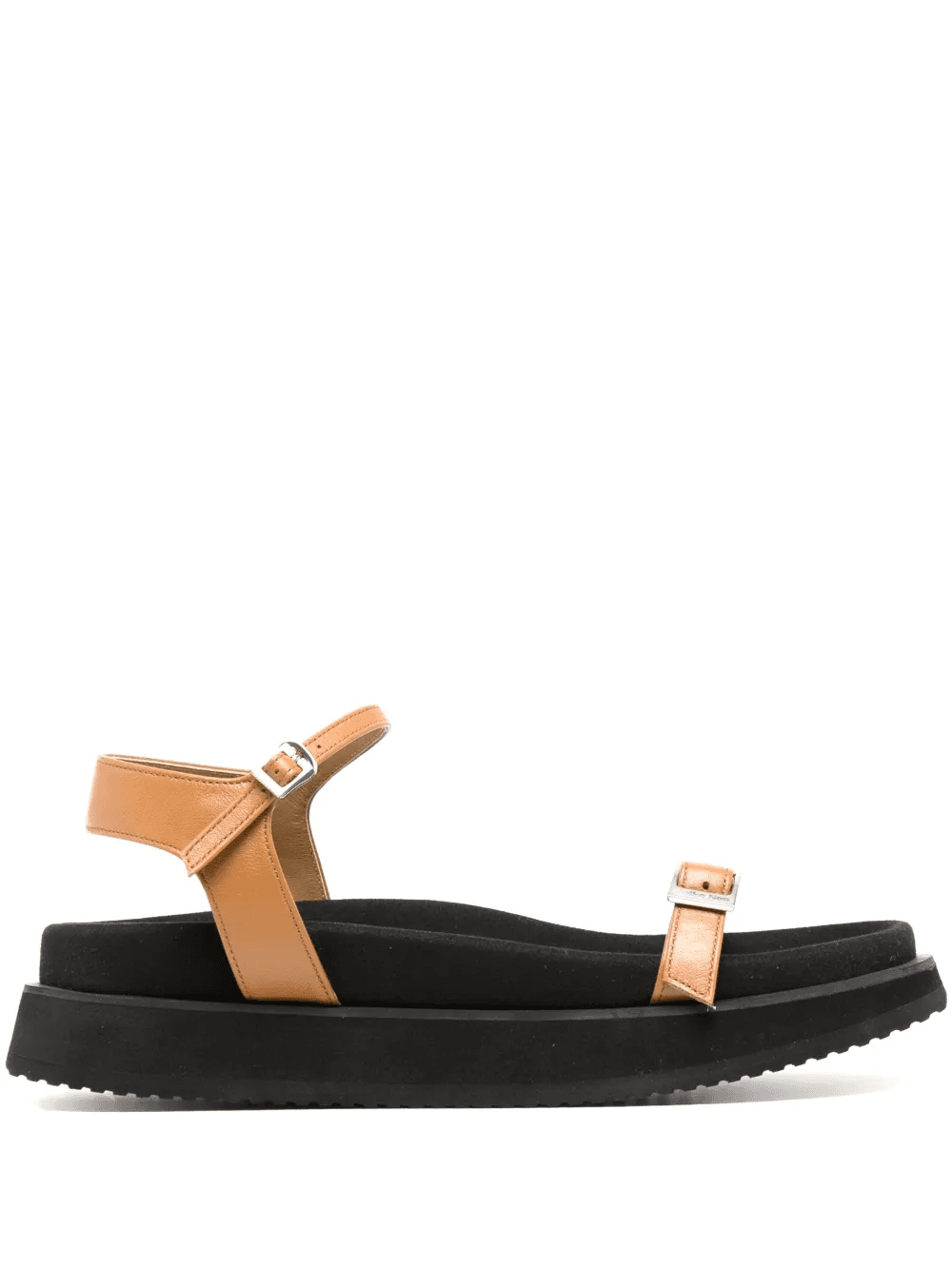 ankle-strap leather sandals - Image 1