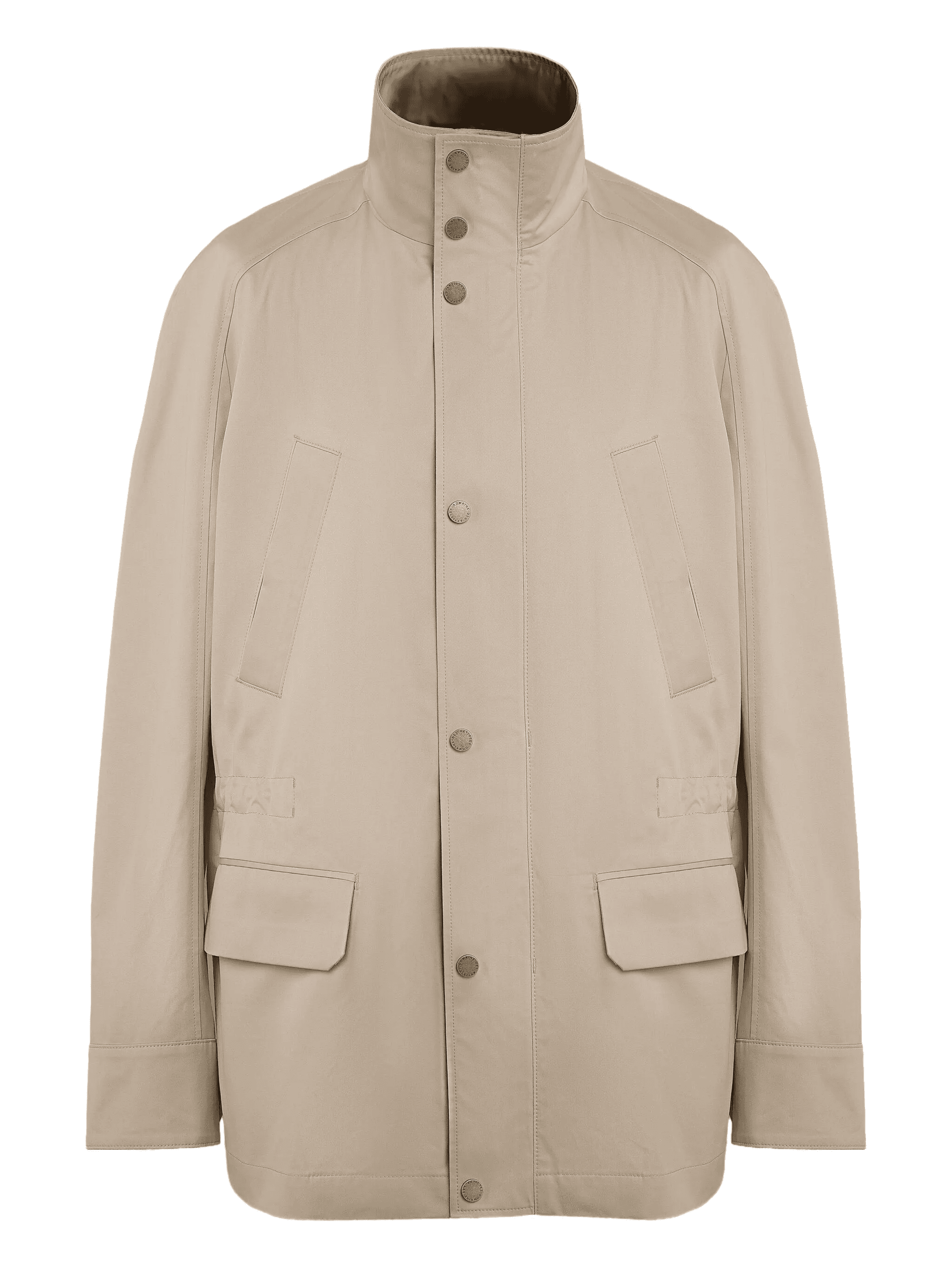 high-neck drawstring jacket - Image 1